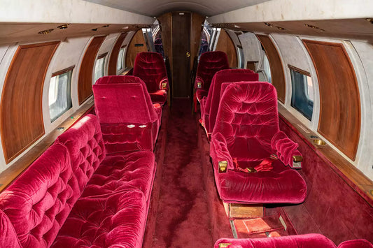 Elvis Presley's Abandoned Jet to be Transformed into an RV - Funkyhouse Vintage