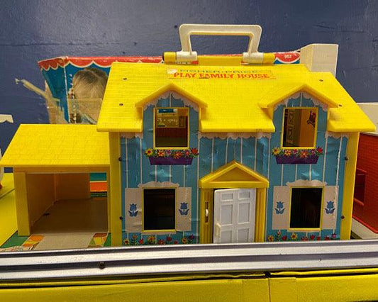 69 Fisher Price Playhouse With Box -Located at Funkyhouse Vintage Antique Store, Weiser Idaho