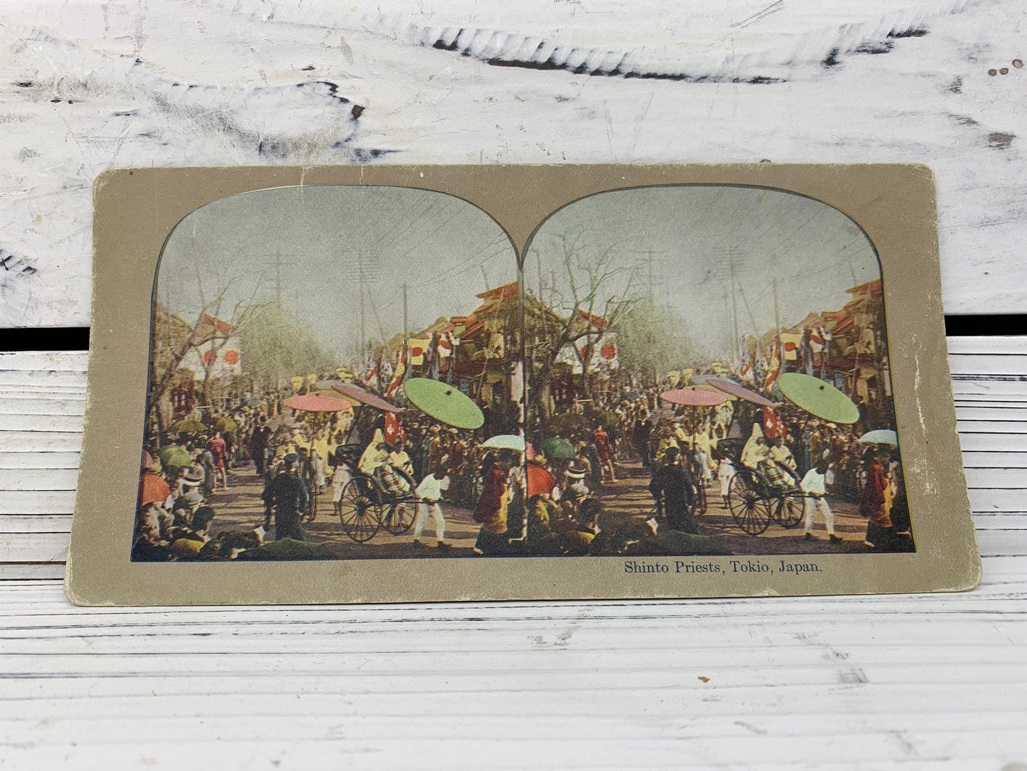 Antique Stereoscope Slides, Lot of 4 Stereoviewer Cards, Various Vintage Ephemera, Scrapbooking Cards -Located at Funkyhouse Vintage Antique Store, Weiser Idaho