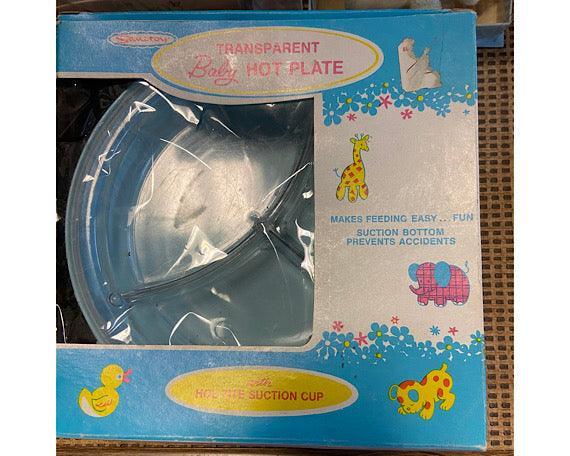 Baby Hot Plate, Vintage Baby Items, New Old Stock -Located at Funkyhouse Vintage Antique Store, Weiser Idaho
