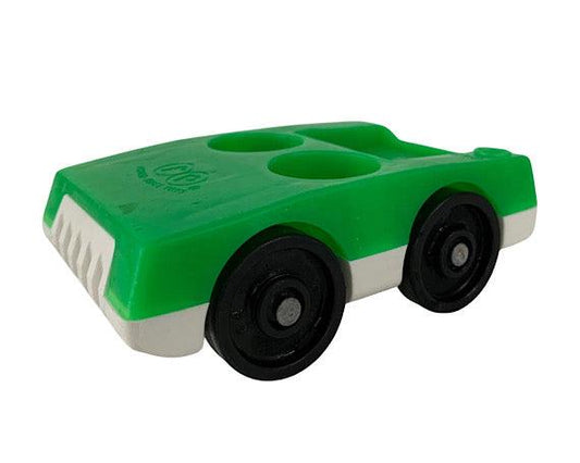 Fisher Price Car, Vintage Little People Green And White Vehicle -Located at Funkyhouse Vintage Antique Store, Weiser Idaho