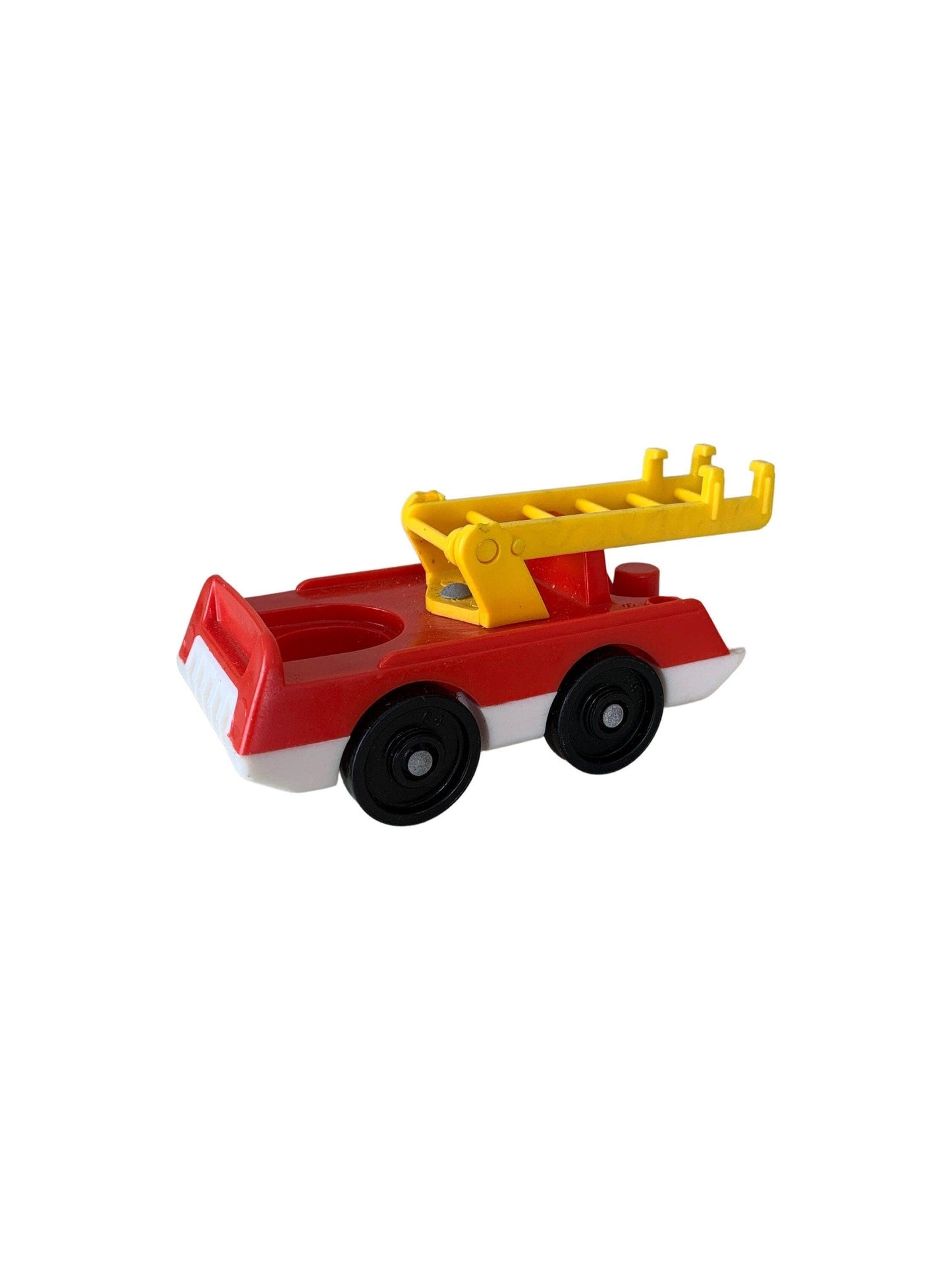 Fisher Price Fire Truck, Vintage Little People Toy Vehicle With Movable Ladder -Located at Funkyhouse Vintage Antique Store, Weiser Idaho