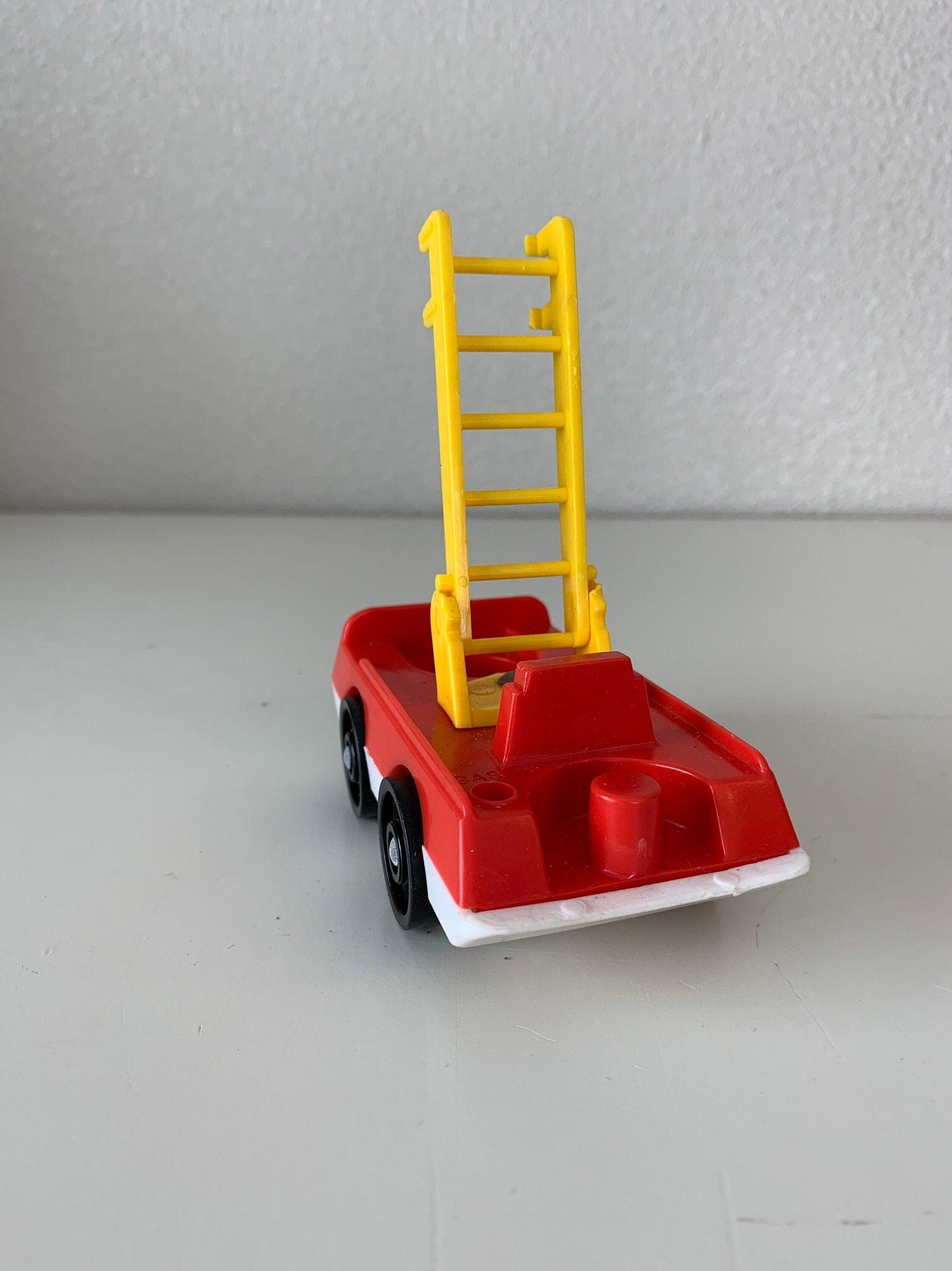 Fisher Price Fire Truck, Vintage Little People Toy Vehicle With Movable Ladder -Located at Funkyhouse Vintage Antique Store, Weiser Idaho