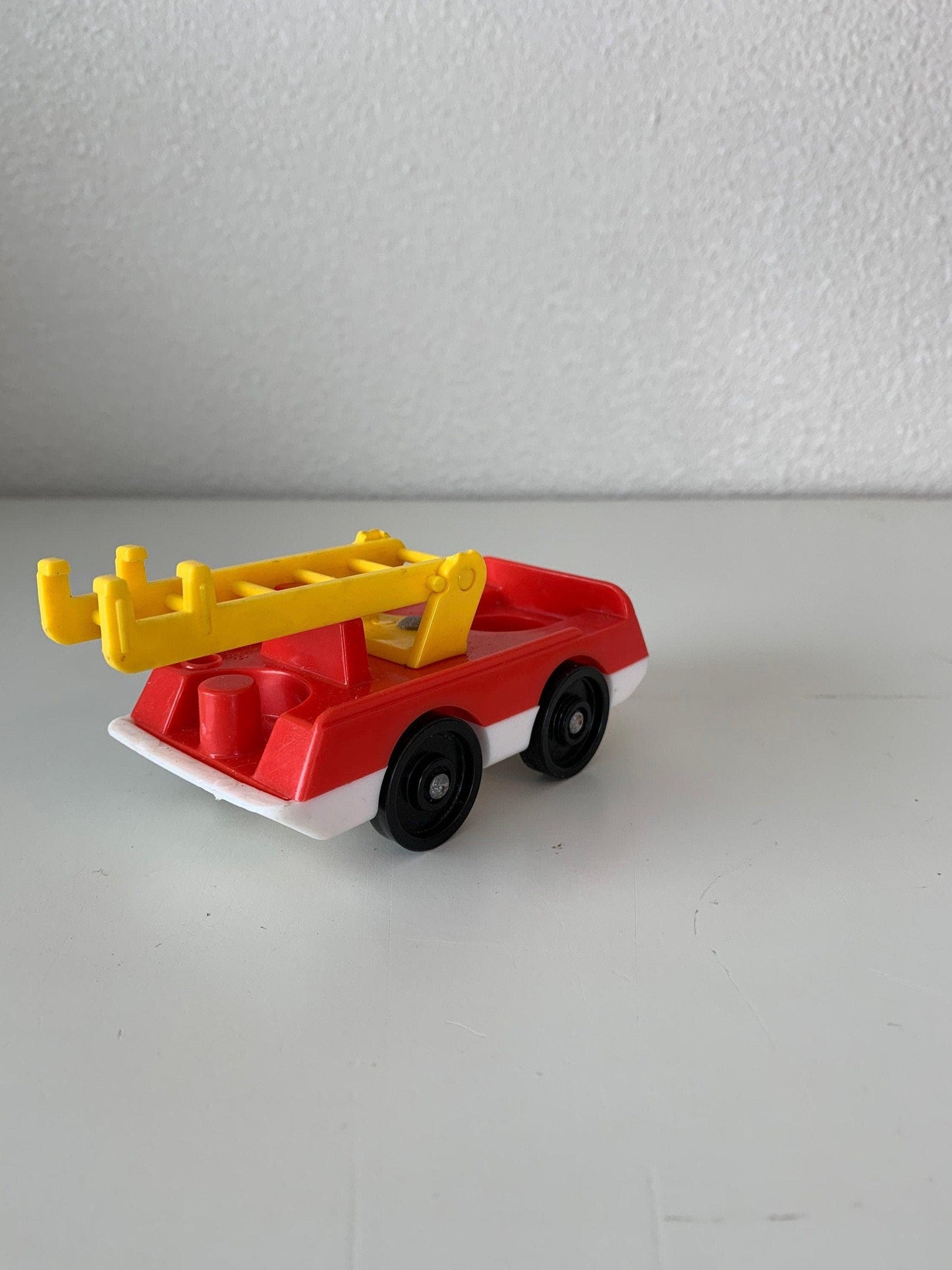 Fisher Price Fire Truck, Vintage Little People Toy Vehicle With Movable Ladder -Located at Funkyhouse Vintage Antique Store, Weiser Idaho