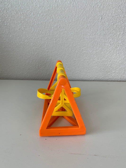 Fisher Price Swing, Vintage Little People Toy in Orange -Located at Funkyhouse Vintage Antique Store, Weiser Idaho