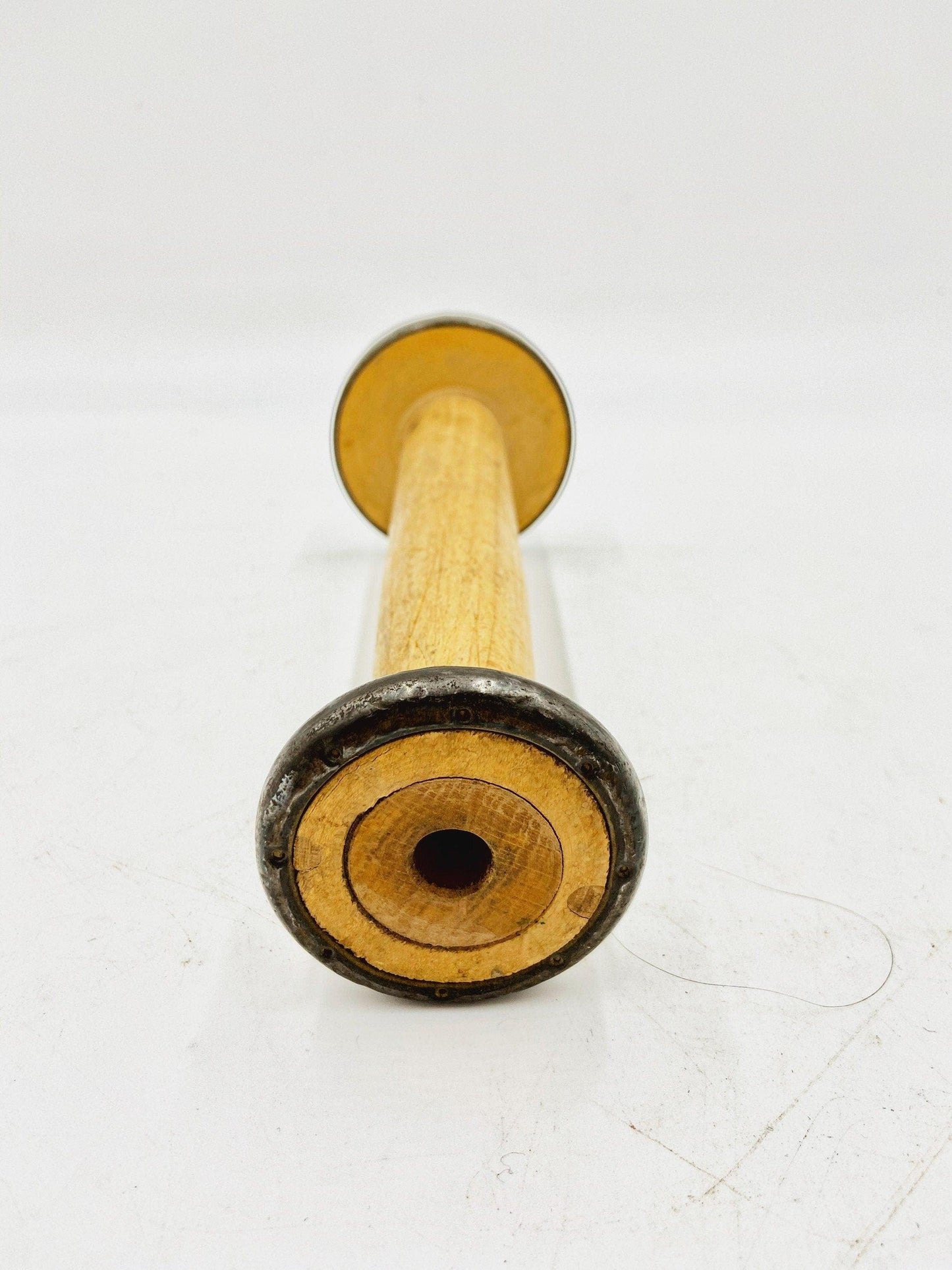 Large Wood Vintage Sewing Thread Spool, Shabby Chic Country Farmhouse Home Decor, Old Sewing Spindle, Gifts For Her, Sewing Notions -Located at Funkyhouse Vintage Antique Store, Weiser Idaho