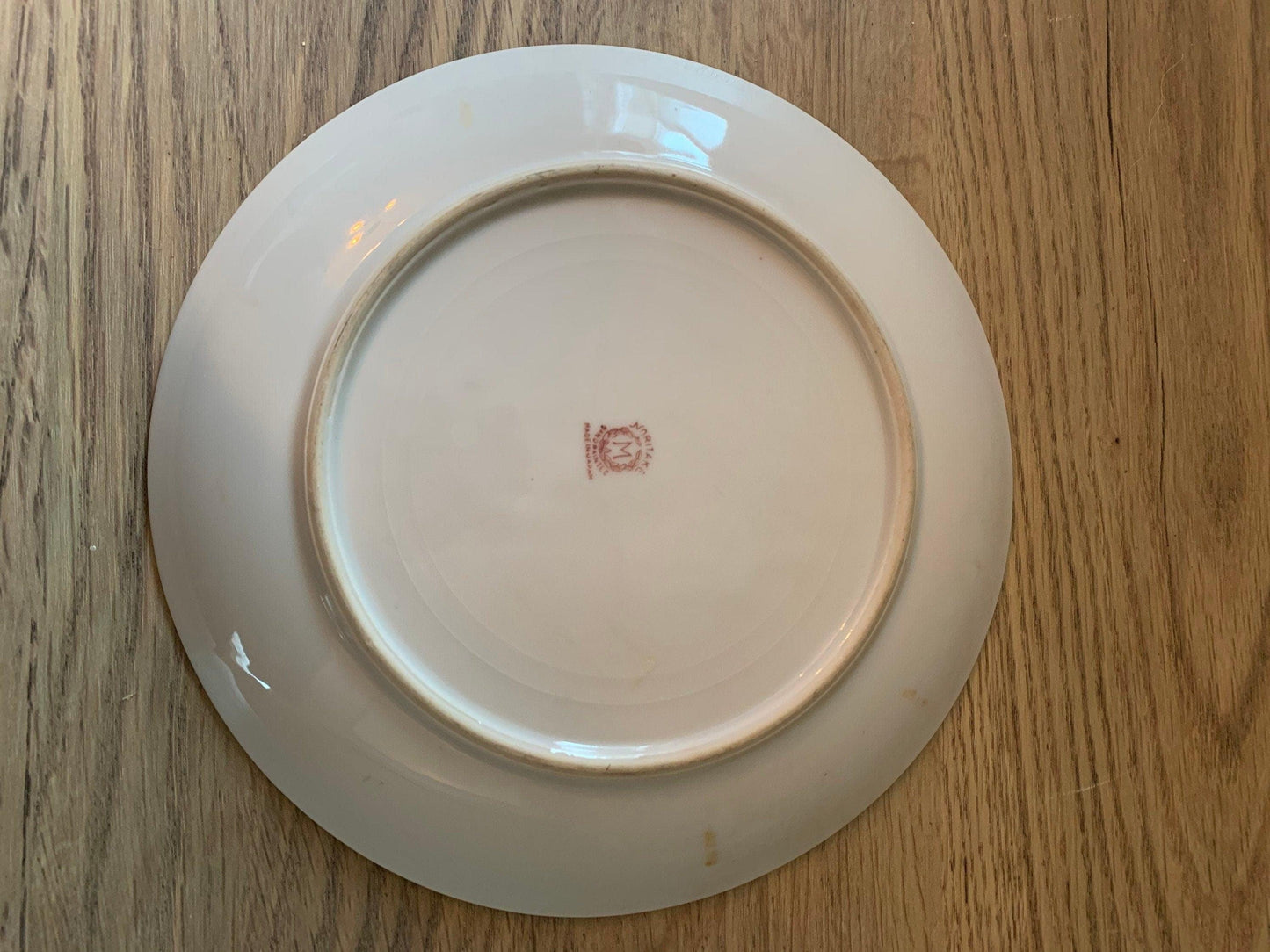 Noritake China Plate, Hand Painted Apple Blossom with Gold Trim, Vintage Porcelain Bread Plate Made in Japan -Located at Funkyhouse Vintage Antique Store, Weiser Idaho