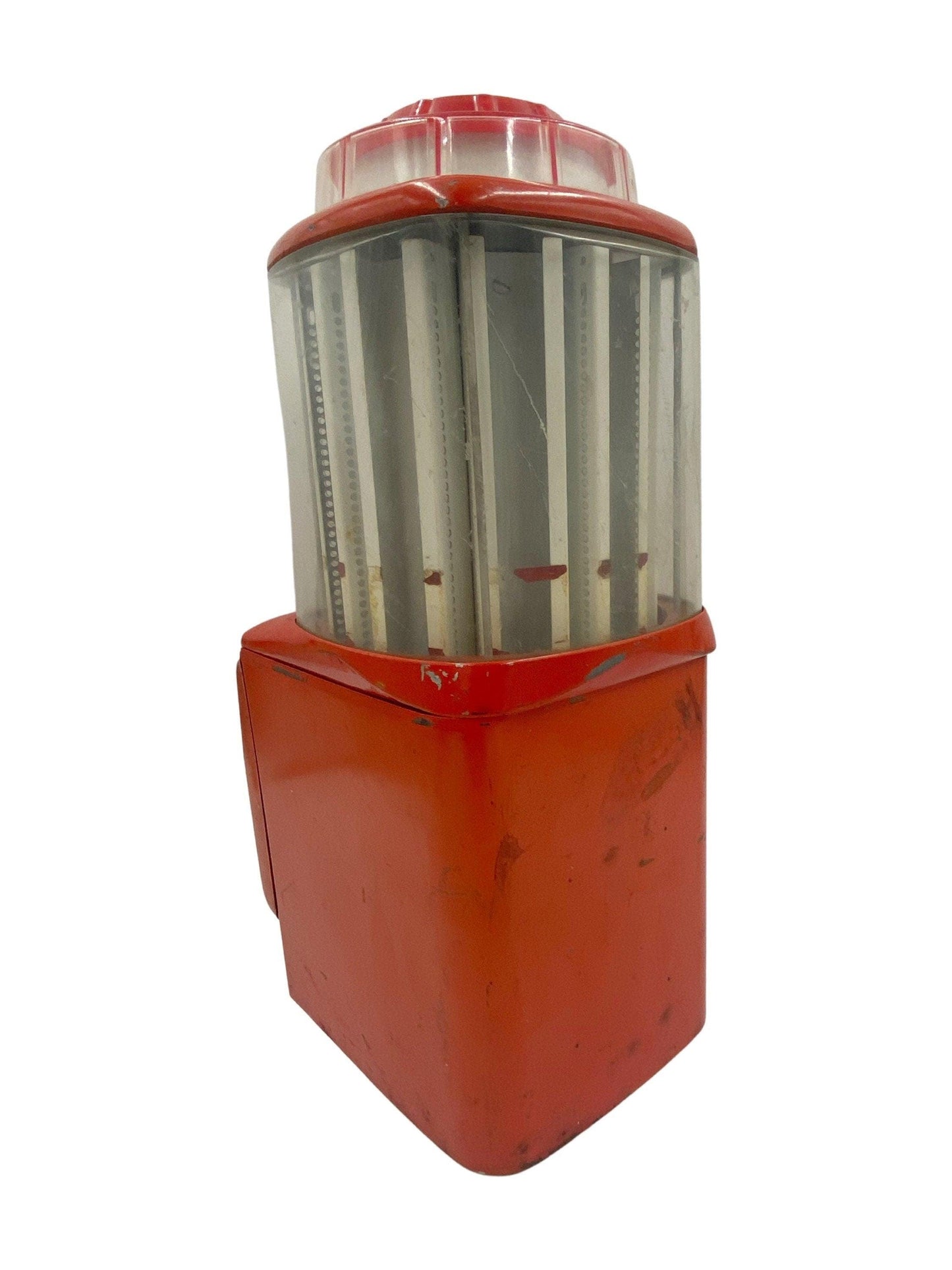 Northwestern Vintage Candy Gum Machine, Multiple Slots, 10 Cent Candy Machine, Red Steel And Plastic Collectible, Circa 1940s -Located at Funkyhouse Vintage Antique Store, Weiser Idaho