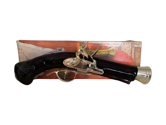 Vintage Avon Collectible Blunderbuss Pistol 1780 After Shave Cologne, Full Bottle With Box, Fathers Day Gift, Mens Gifts -Located at Funkyhouse Vintage Antique Store, Weiser Idaho