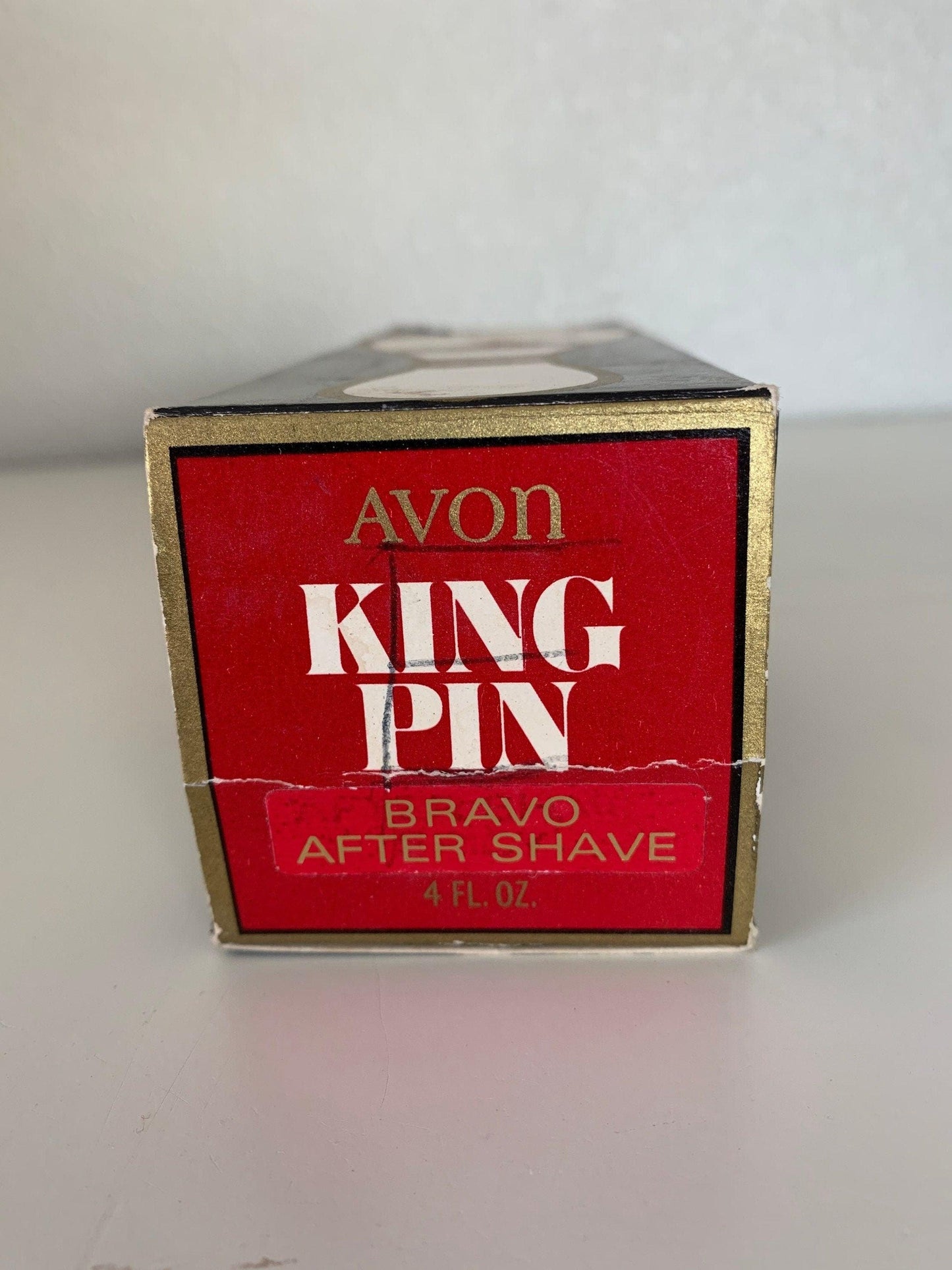 Vintage Avon Collectible Bowling King Pin Decanter After Shave Cologne, Empty Bottle With Box, Fathers Day Gift, Mens Gifts -Located at Funkyhouse Vintage Antique Store, Weiser Idaho