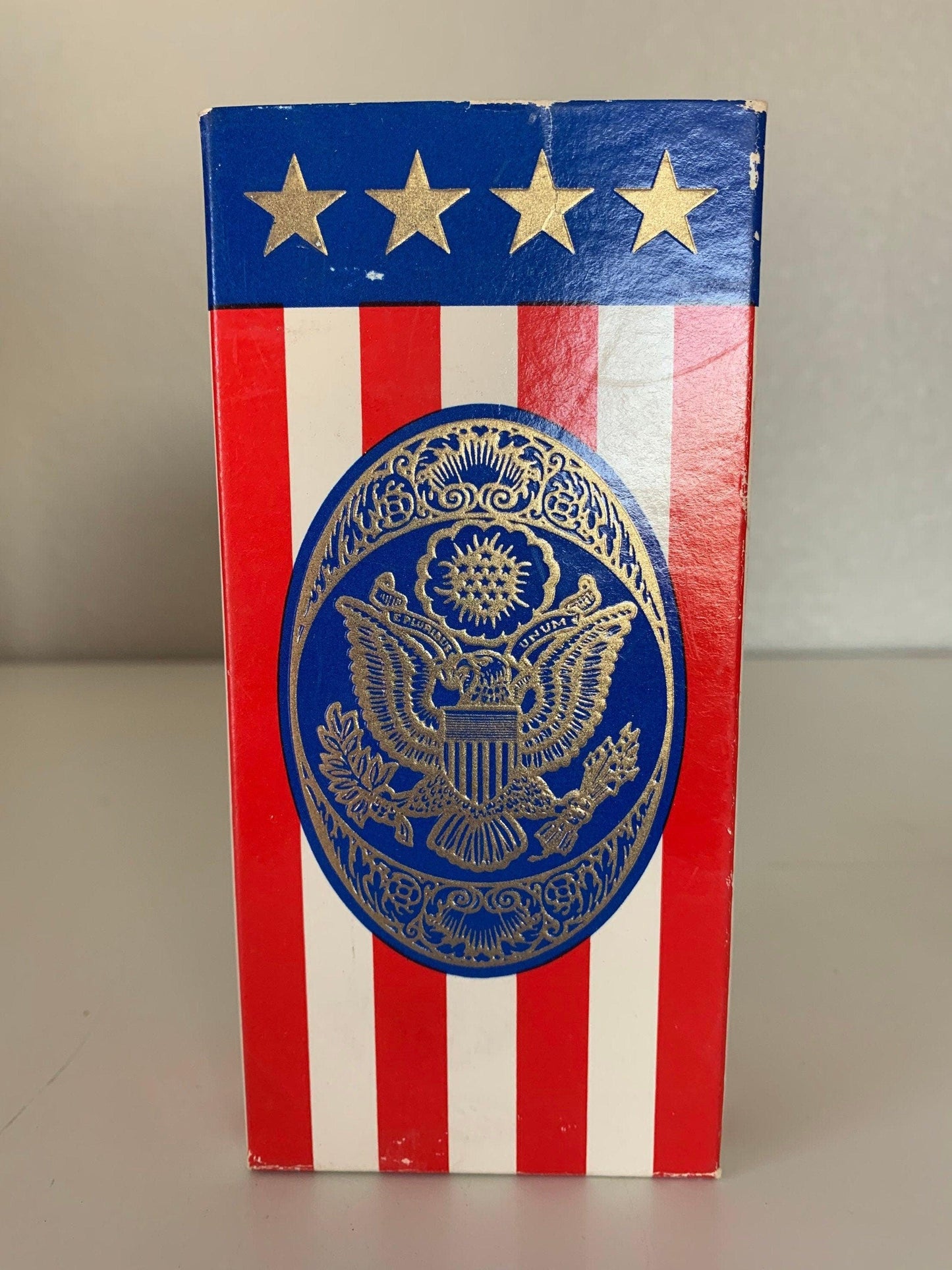 Vintage Avon Collectible George Washington Decanter After Shave Cologne, Empty Bottle With Box, Fathers Day Gift, Mens Gifts -Located at Funkyhouse Vintage Antique Store, Weiser Idaho