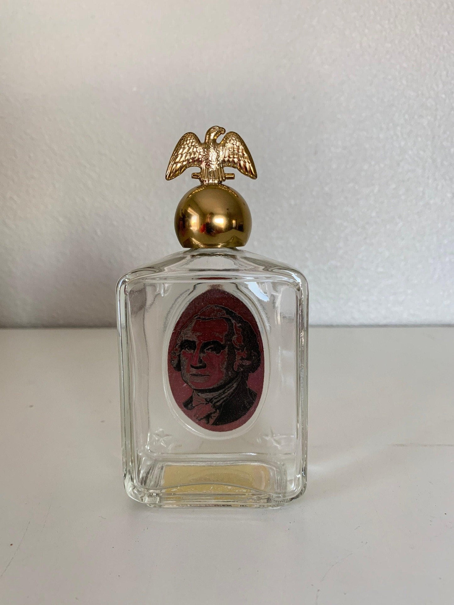 Vintage Avon Collectible George Washington Decanter After Shave Cologne, Empty Bottle With Box, Fathers Day Gift, Mens Gifts -Located at Funkyhouse Vintage Antique Store, Weiser Idaho