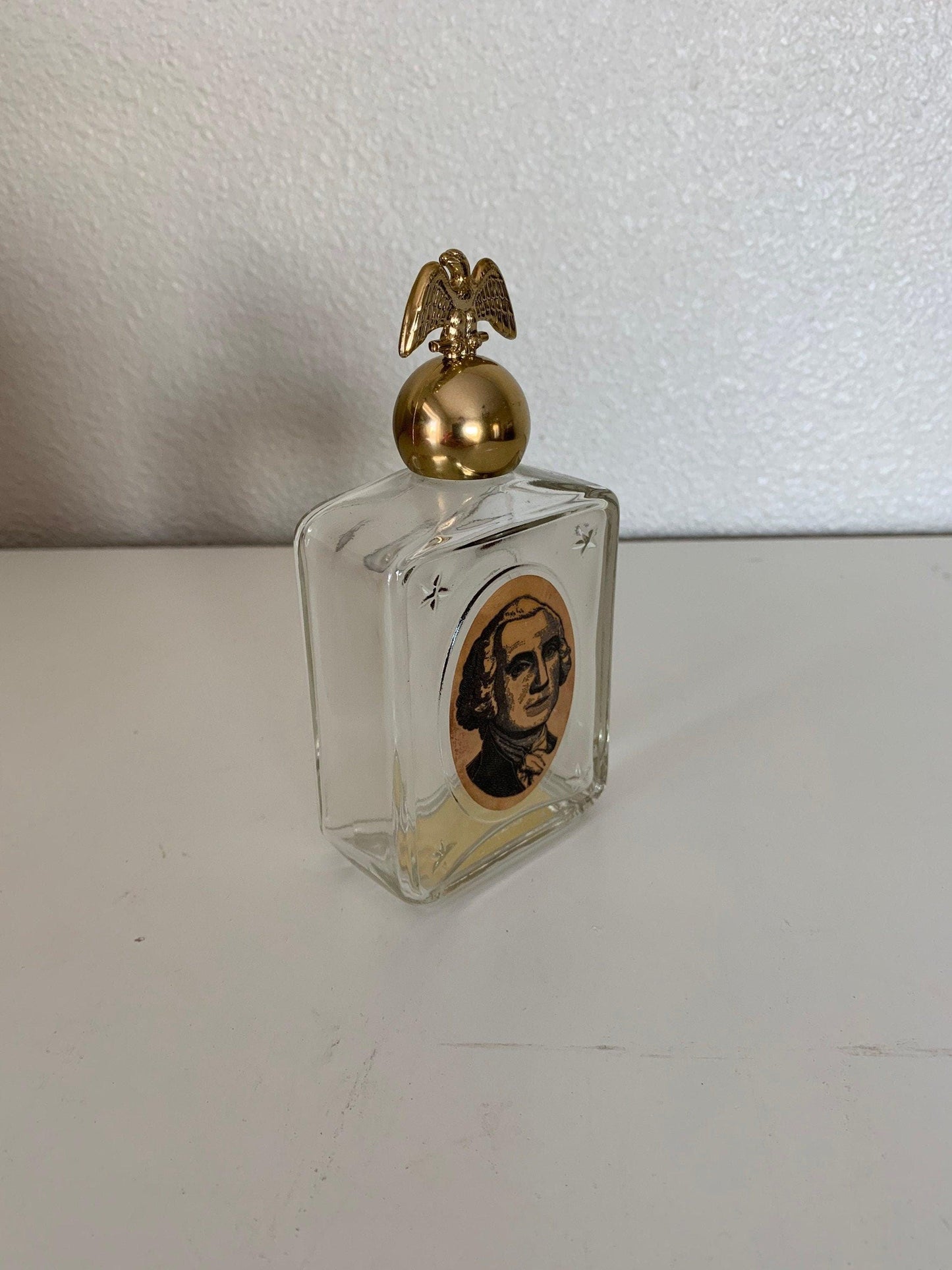 Vintage Avon Collectible George Washington Decanter After Shave Cologne, Empty Bottle With Box, Fathers Day Gift, Mens Gifts -Located at Funkyhouse Vintage Antique Store, Weiser Idaho