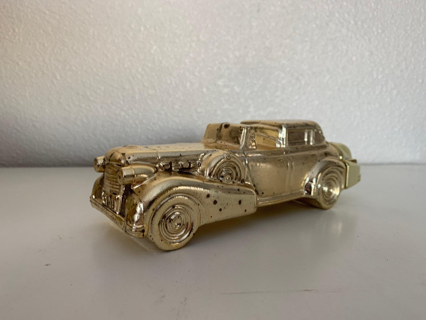 Vintage Avon Collectible Solid Gold Cadillac, Full Bottle With Box, Fathers Day Gift, Mens Gifts -Located at Funkyhouse Vintage Antique Store, Weiser Idaho