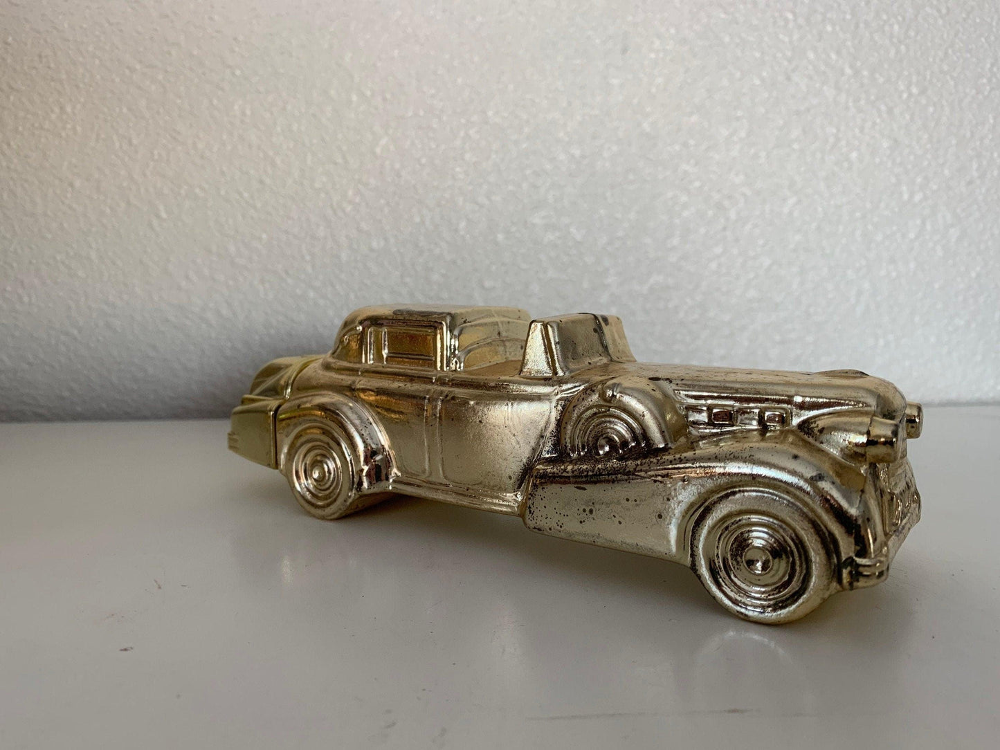 Vintage Avon Collectible Solid Gold Cadillac, Full Bottle With Box, Fathers Day Gift, Mens Gifts -Located at Funkyhouse Vintage Antique Store, Weiser Idaho