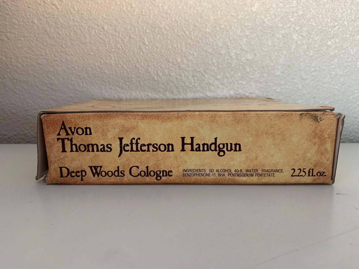 Vintage Avon Collectible Thomas Jefferson After Shave Cologne, Full Bottle With Box, Fathers Day Gift, Mens Gifts -Located at Funkyhouse Vintage Antique Store, Weiser Idaho