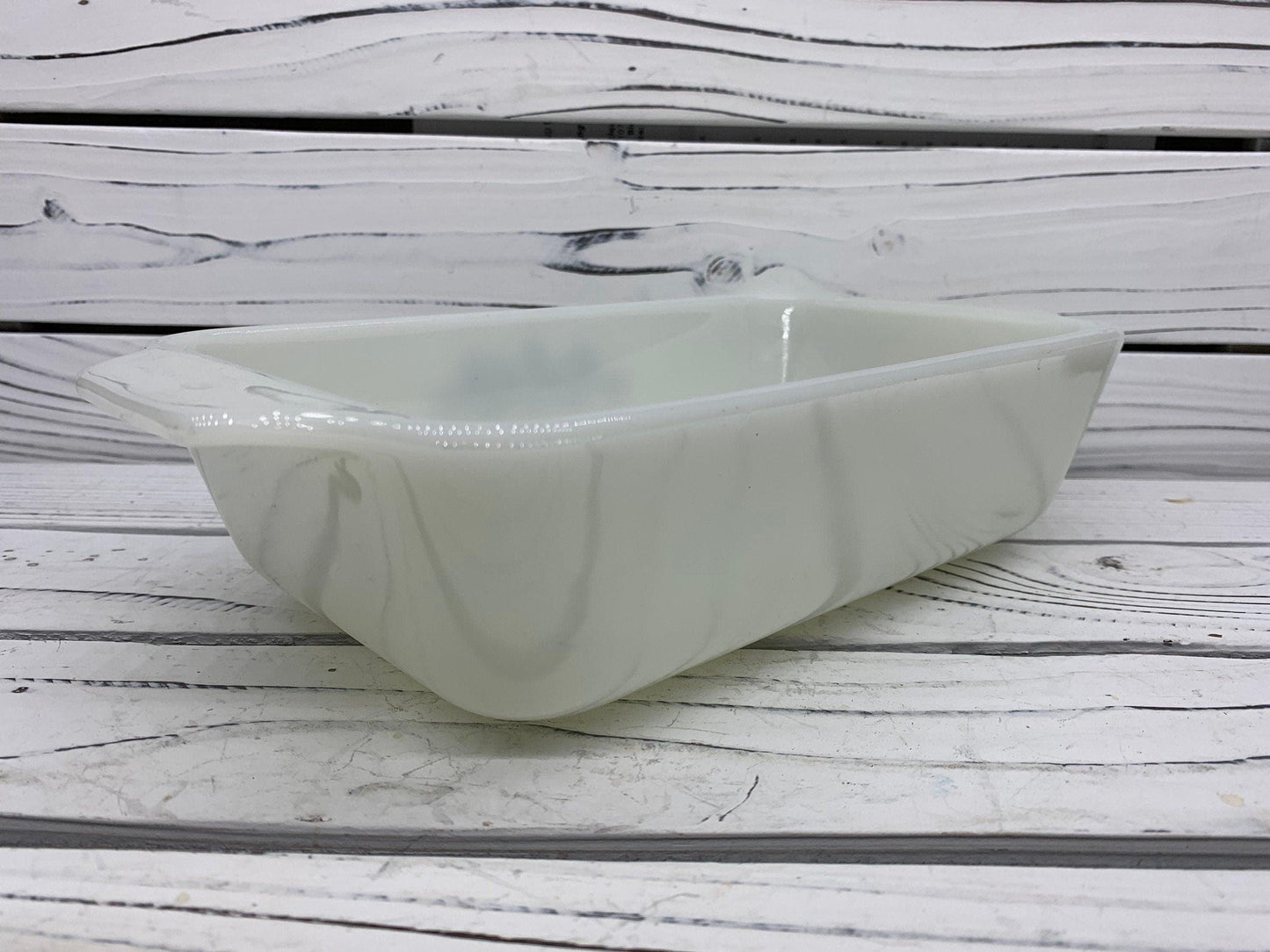 Vintage Baking Dish, Fire King Style Number 441, Blue Cornflower Pattern -Located at Funkyhouse Vintage Antique Store, Weiser Idaho