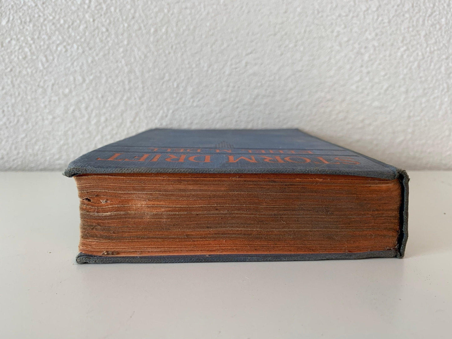 Vintage Book, Storm Drift by Ethel M Dell, Hard Cover Romance Novel -Located at Funkyhouse Vintage Antique Store, Weiser Idaho