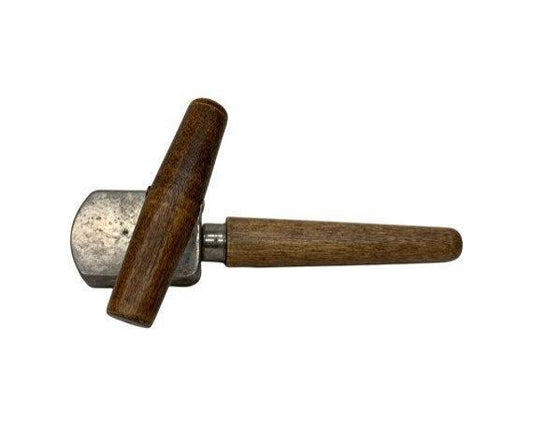 Vintage Can Opener, Wood And Metal Can Opener By Edlund Co In No 5 Junior, 1950s Kitchen -Located at Funkyhouse Vintage Antique Store, Weiser Idaho