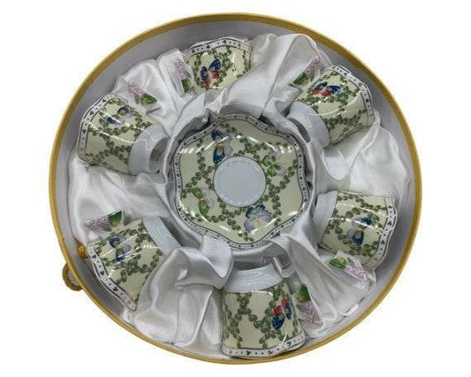 Vintage CC&T Butterfly Tea Cup And Saucer Set, Coffee Cups For Serving, Tea Set China -Located at Funkyhouse Vintage Antique Store, Weiser Idaho