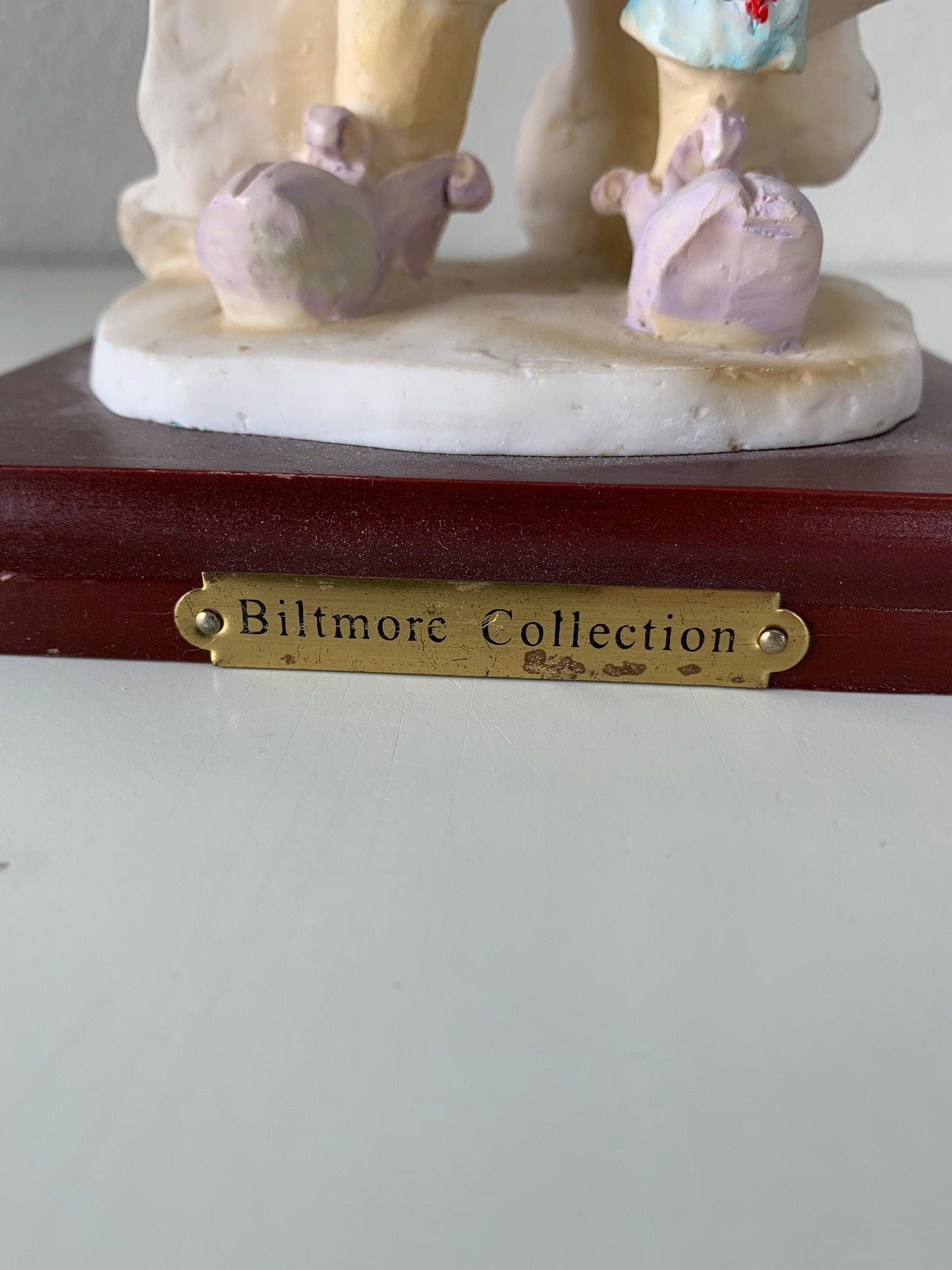 Vintage Clown Figurine, Biltmore Collection Oddity, Clown Playing Drum -Located at Funkyhouse Vintage Antique Store, Weiser Idaho
