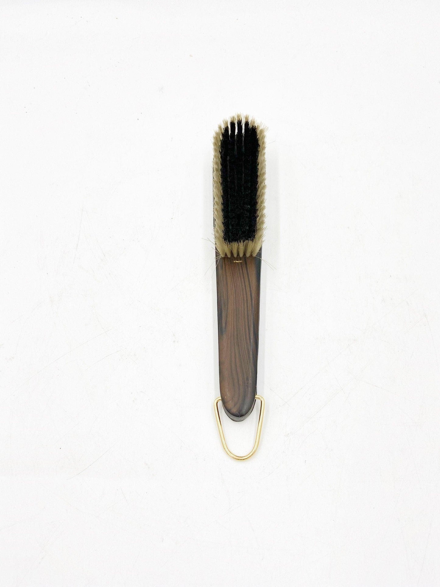 Vintage Gentlemen’s Suit, Hat And Clothing Brush, Wood Brush With Leather Back, Vintage Gifts For Men, Fathers Day -Located at Funkyhouse Vintage Antique Store, Weiser Idaho