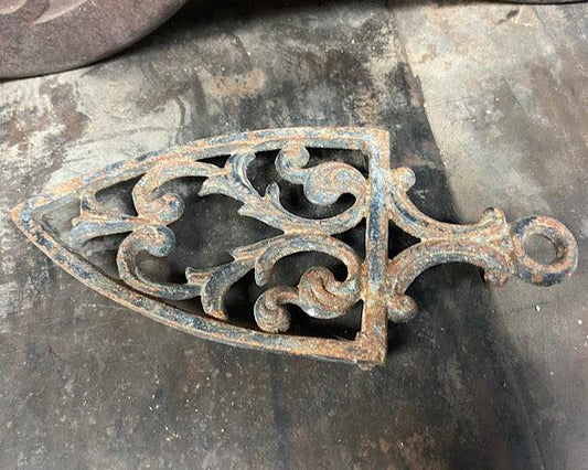 Vintage Iron Trivet -Located at Funkyhouse Vintage Antique Store, Weiser Idaho