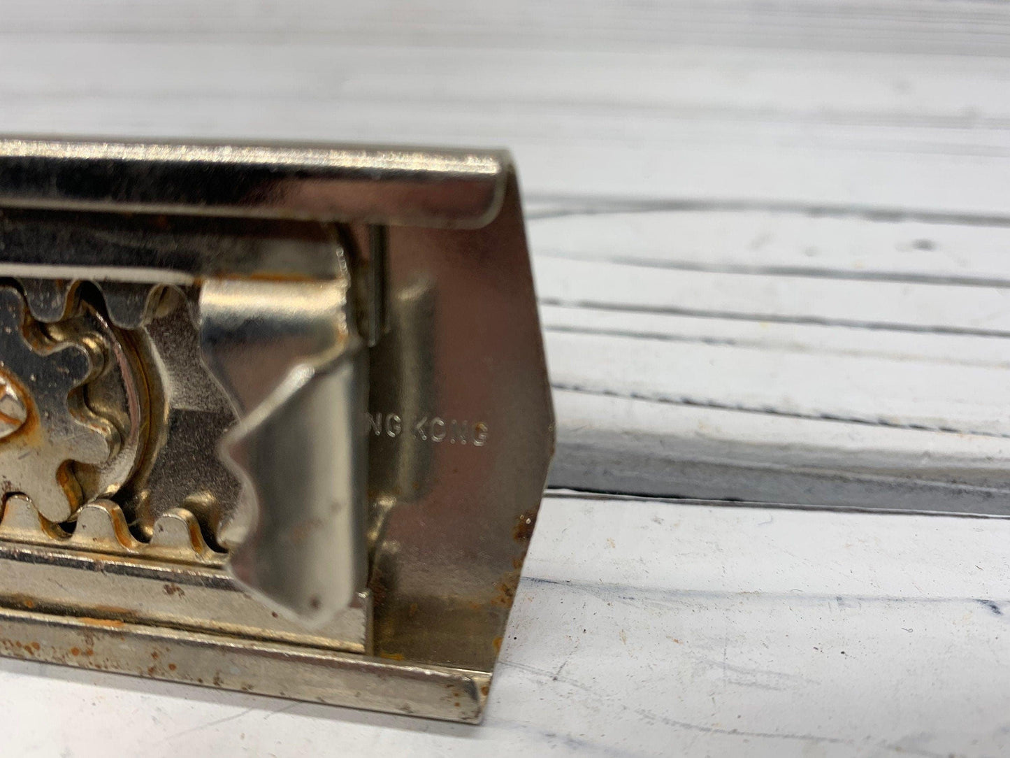 Vintage Jar Opener, Top-Off Jar And Bottle Opener, Red 1950s Retro Kitchen Gadget -Located at Funkyhouse Vintage Antique Store, Weiser Idaho