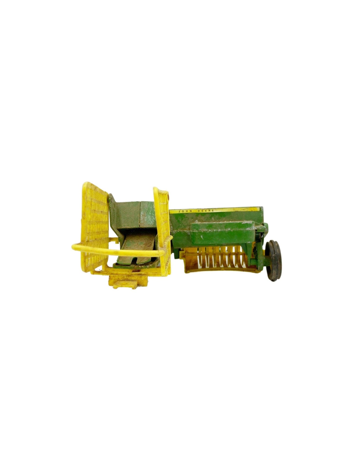 Vintage John Deere, Toy Tractor Baler, Antique Farm Toys, Pretend Play, Barn Push Toy, Die Cast Tractors, Gift for Him, Man Gift -Located at Funkyhouse Vintage Antique Store, Weiser Idaho