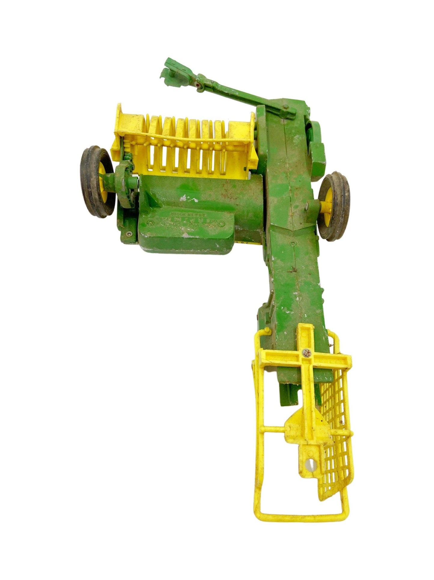 Vintage John Deere, Toy Tractor Baler, Antique Farm Toys, Pretend Play, Barn Push Toy, Die Cast Tractors, Gift for Him, Man Gift -Located at Funkyhouse Vintage Antique Store, Weiser Idaho