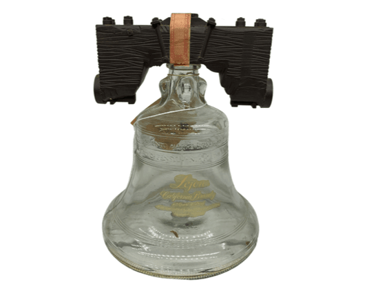 Vintage Liberty Bell Lejon Brandy Decanter, Antique Barware, Brandy Collectible -Located at Funkyhouse Vintage Antique Store, Weiser Idaho