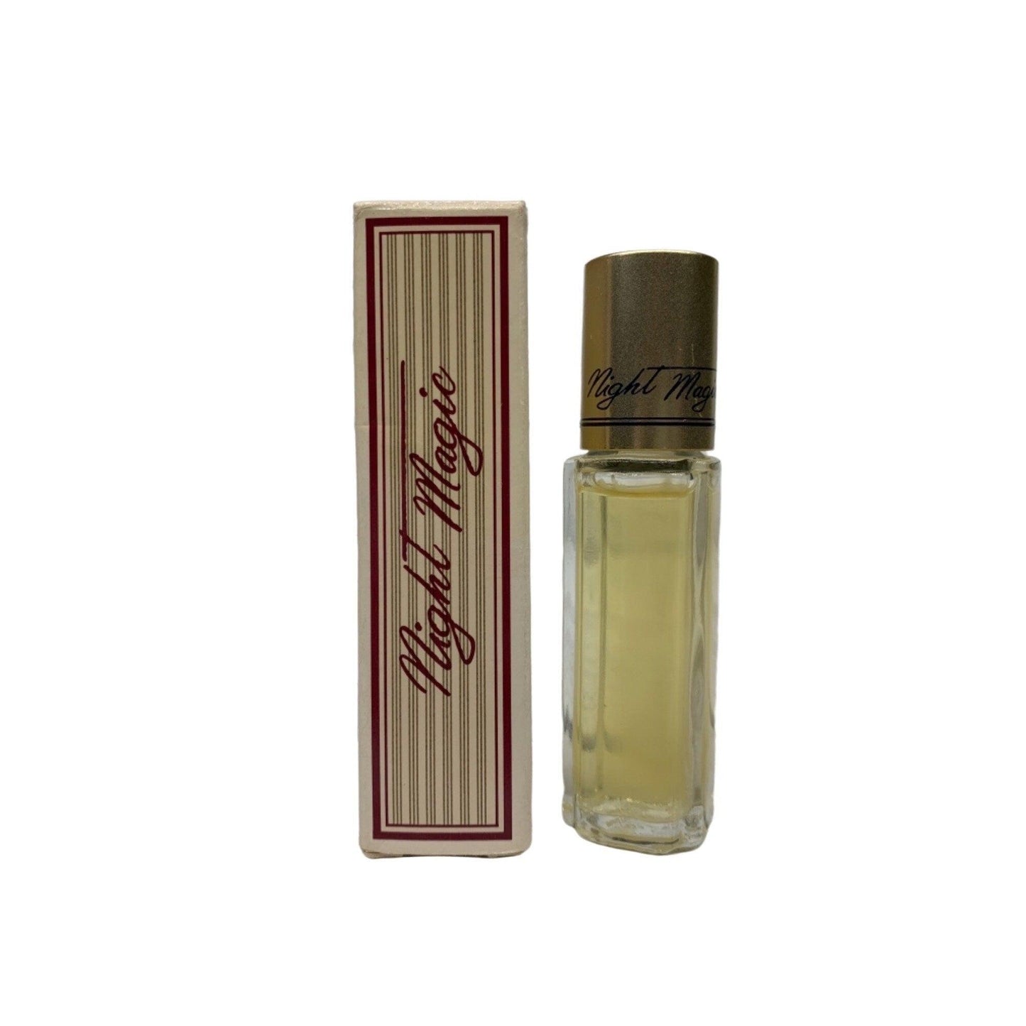 Vintage Night Magic Perfume, Sample Size Avon Satin Cologne Rollette Evening Musk Fragrance, Vintage Cologne -Located at Funkyhouse Vintage Antique Store, Weiser Idaho