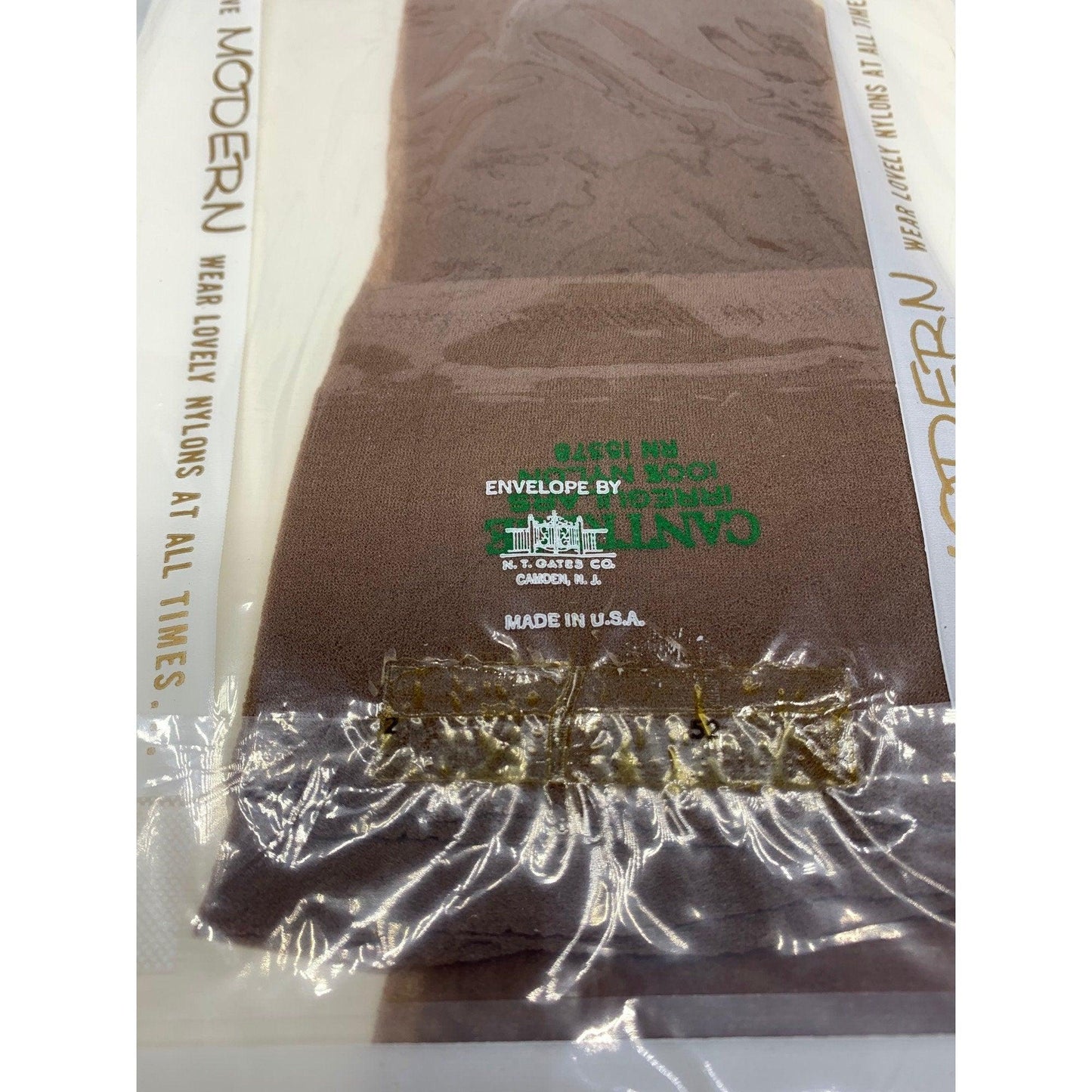 Vintage Pantyhose Garter Stockings, Seamless Stockings, Sheer Brown Hosiery -Located at Funkyhouse Vintage Antique Store, Weiser Idaho