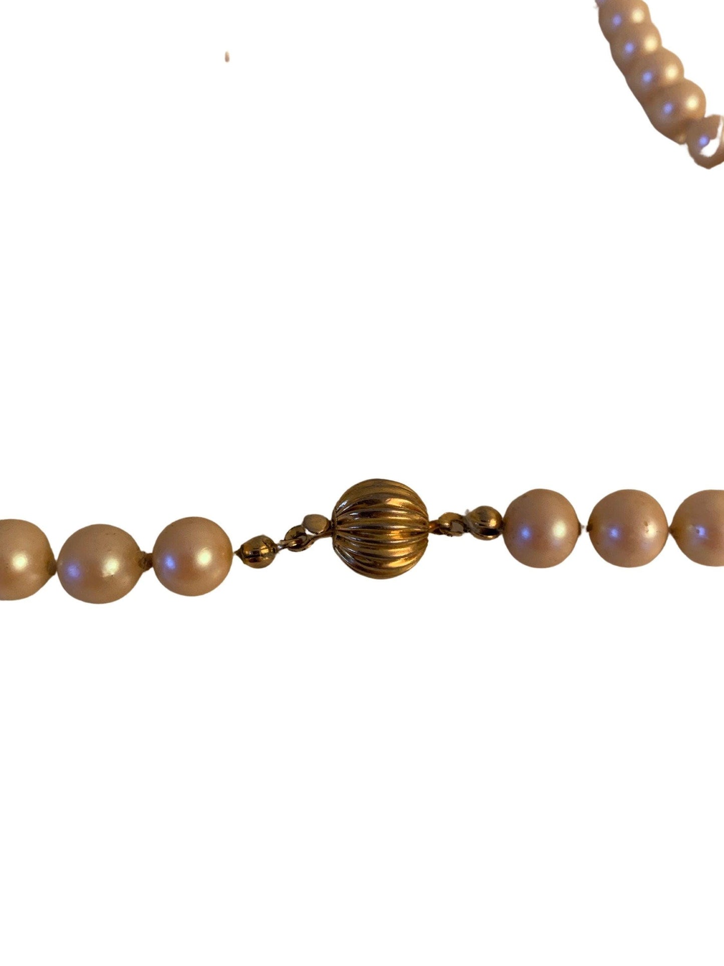 Vintage Pearl Necklace, Faux Pearl Necklace, Costume Jewelry, Fake Pearl Strand -Located at Funkyhouse Vintage Antique Store, Weiser Idaho