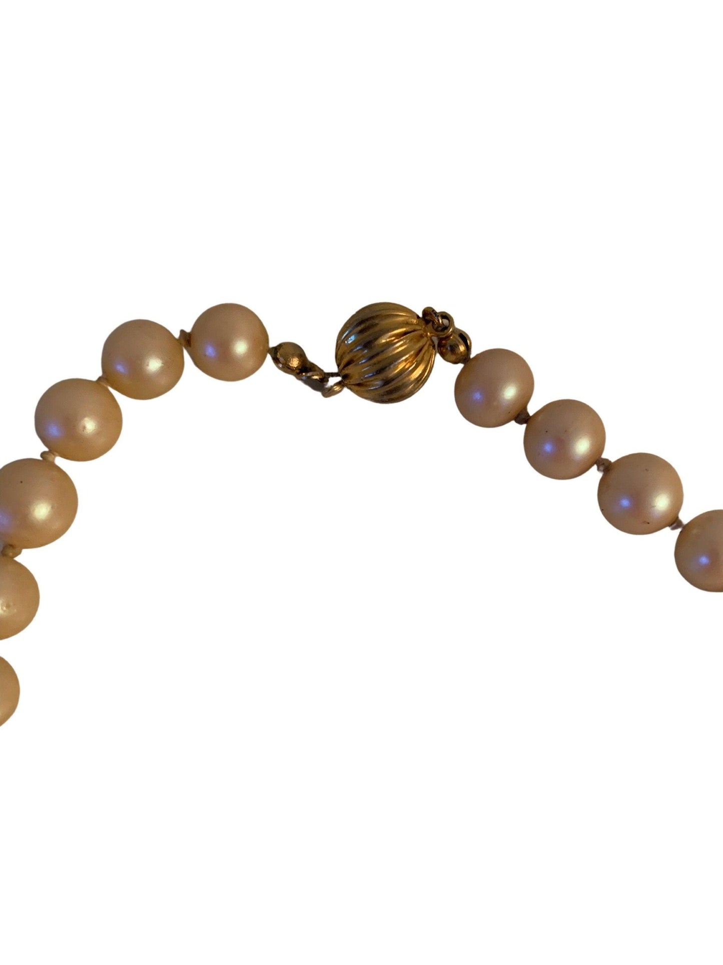 Vintage Pearl Necklace, Faux Pearl Necklace, Costume Jewelry, Fake Pearl Strand -Located at Funkyhouse Vintage Antique Store, Weiser Idaho