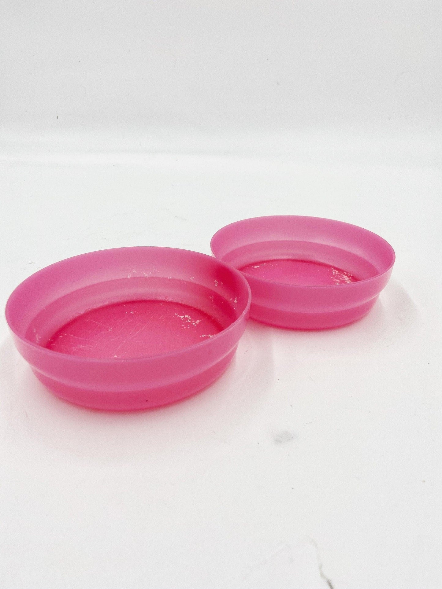 Vintage Pink Tupperware Cereal Bowls, Old Tupper Ware, Food Storage, Retro Kitchen Dining, Retro Kitchen, Art Deco -Located at Funkyhouse Vintage Antique Store, Weiser Idaho