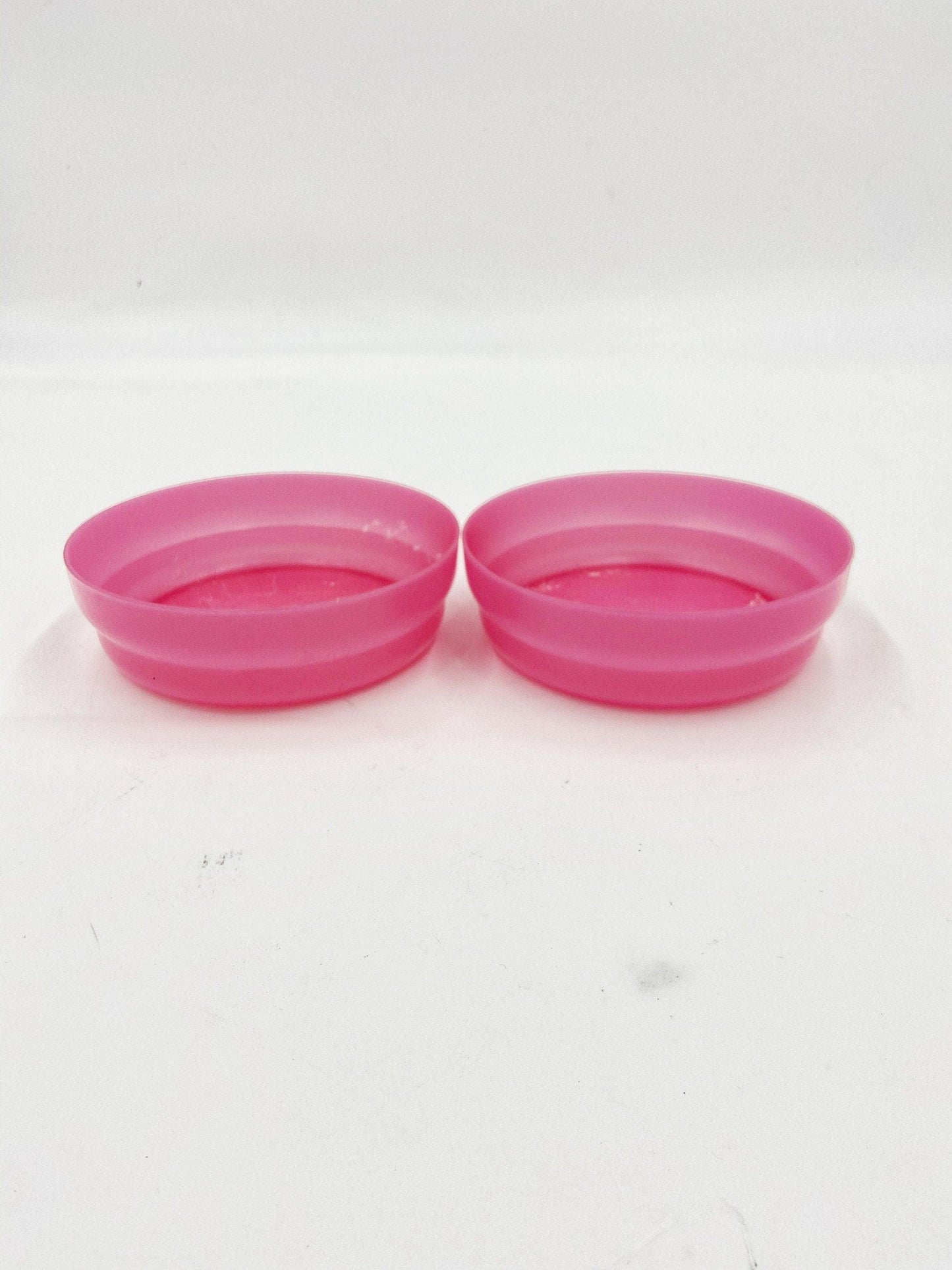 Vintage Pink Tupperware Cereal Bowls, Old Tupper Ware, Food Storage, Retro Kitchen Dining, Retro Kitchen, Art Deco -Located at Funkyhouse Vintage Antique Store, Weiser Idaho