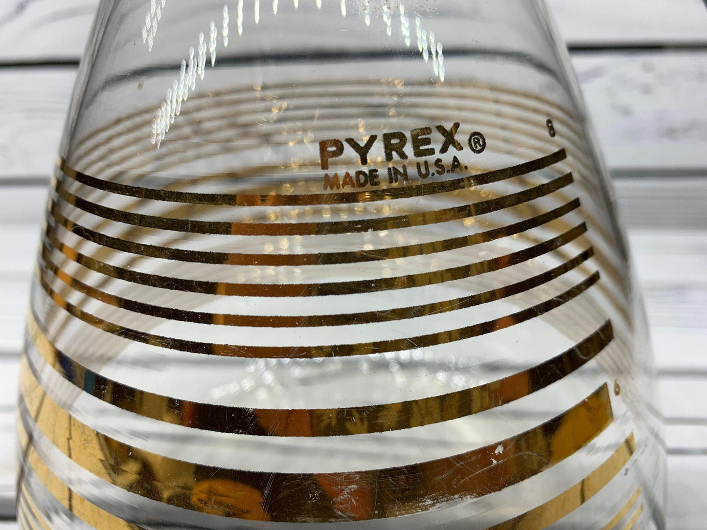 Vintage Pyrex Glass Coffee Carafe, Clear Tea Kettle, Antique Tea Pot -Located at Funkyhouse Vintage Antique Store, Weiser Idaho