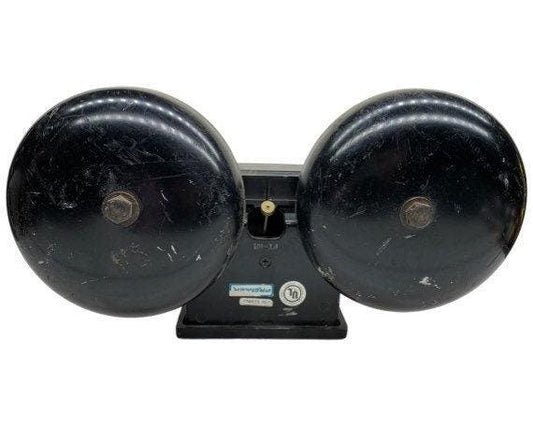 Vintage School Fire Bell, Black Antique Premier Bell -Located at Funkyhouse Vintage Antique Store, Weiser Idaho