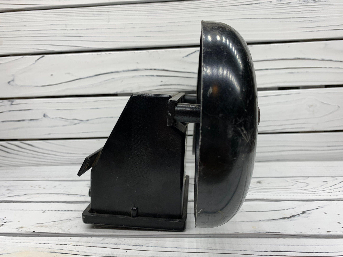 Vintage School Fire Bell, Black Antique Premier Bell -Located at Funkyhouse Vintage Antique Store, Weiser Idaho