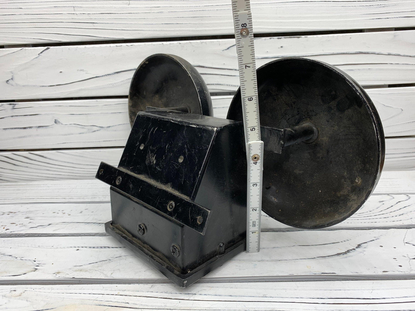 Vintage School Fire Bell, Black Antique Premier Bell -Located at Funkyhouse Vintage Antique Store, Weiser Idaho