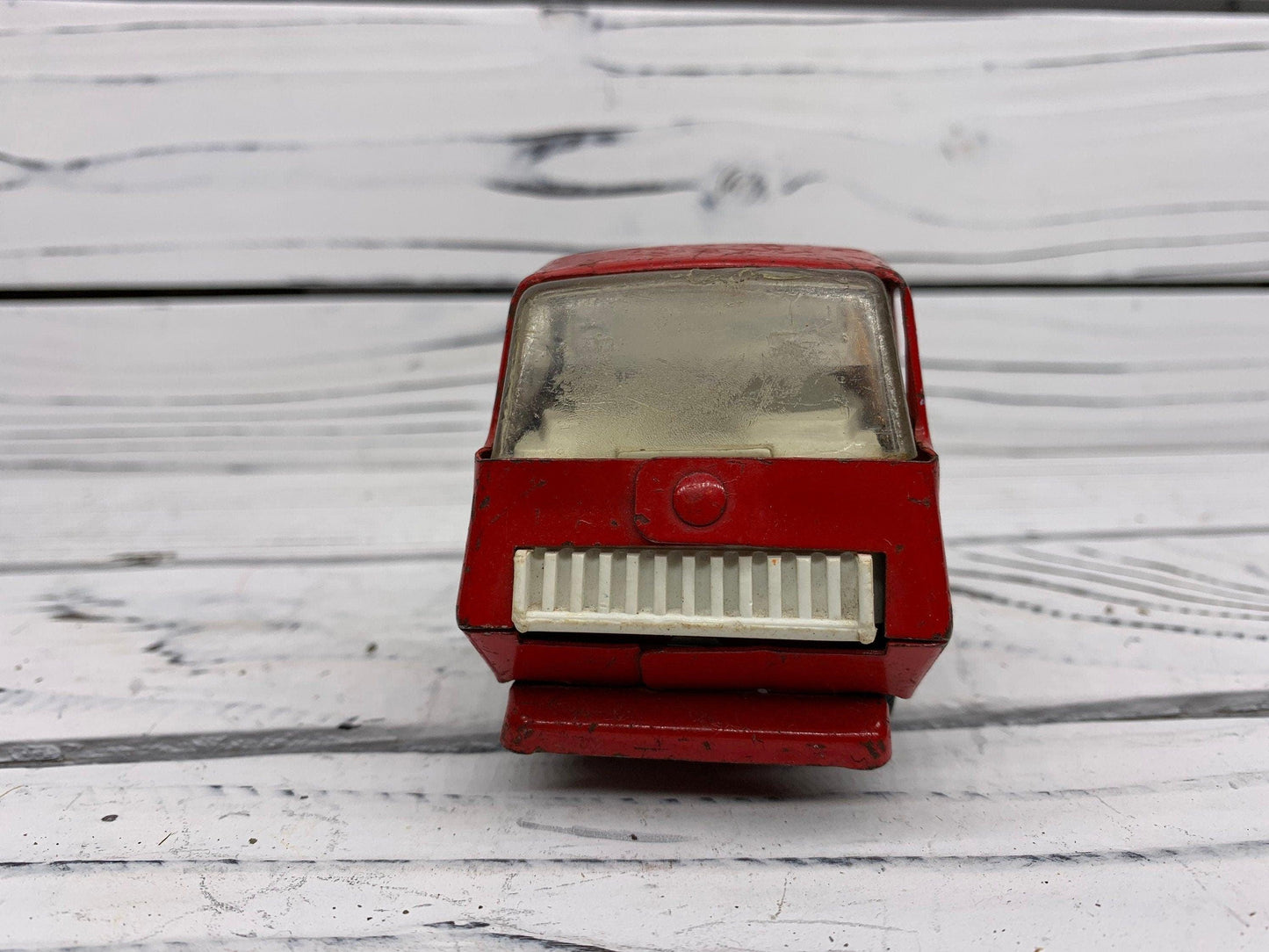 Vintage Tonka Truck Red Pressed Steel -Located at Funkyhouse Vintage Antique Store, Weiser Idaho