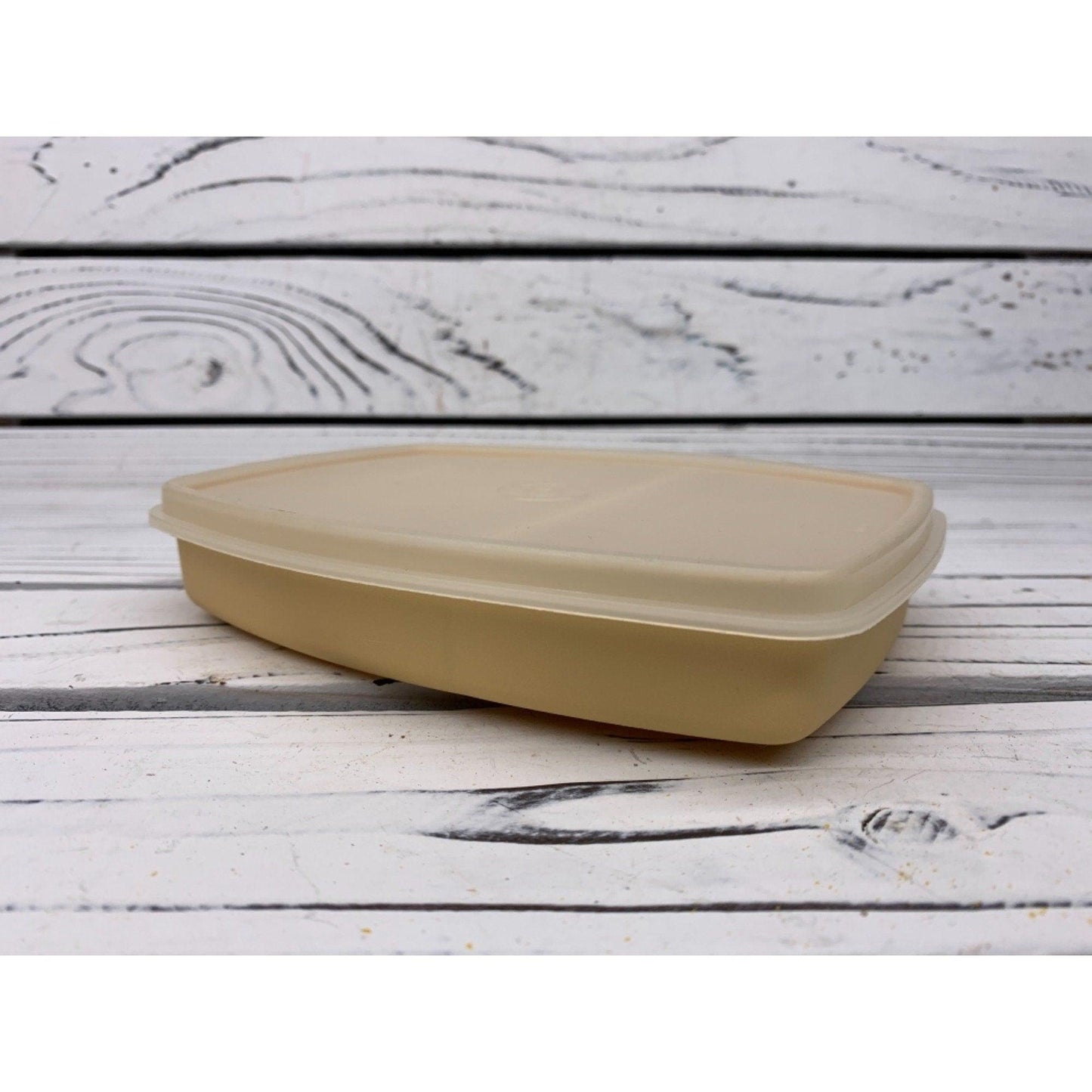 Vintage Tupperware Divided Snack Bowl, Antique Tupper Ware, Food Storage, Retro Kitchen, Mid Century Modern Kitchen Decor, 1970s -Located at Funkyhouse Vintage Antique Store, Weiser Idaho