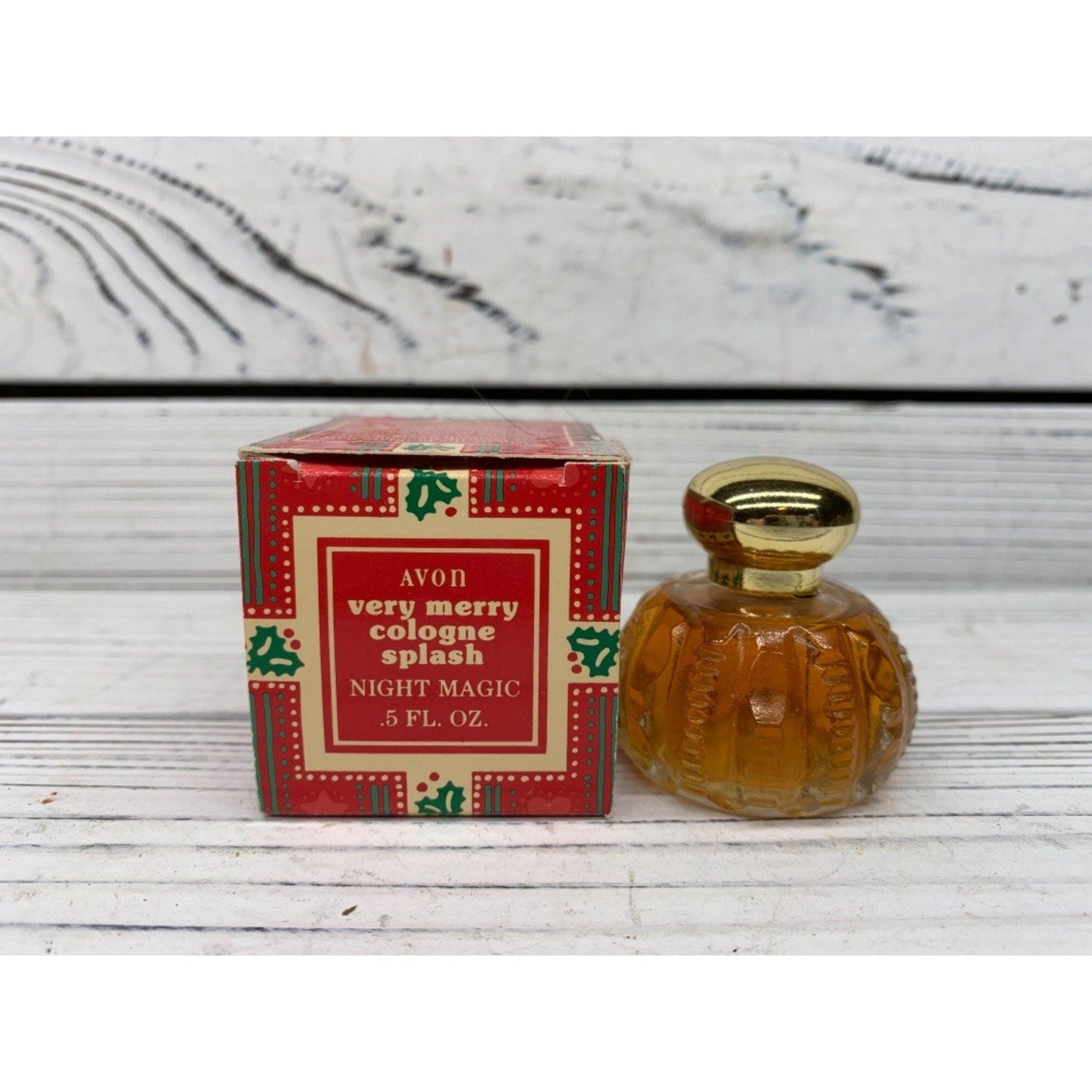 Vintage Very Merry Cologne Splash Perfume, Night Magic Sample Size Avon Fragrance, Vintage Cologne -Located at Funkyhouse Vintage Antique Store, Weiser Idaho