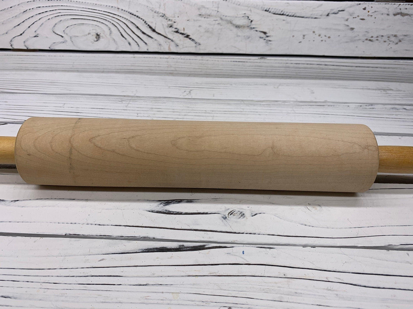 Vintage Wood Rolling Pin, Country Farmhouse Kitchen Decor, Gifts For Her, Cottage Style Decor -Located at Funkyhouse Vintage Antique Store, Weiser Idaho
