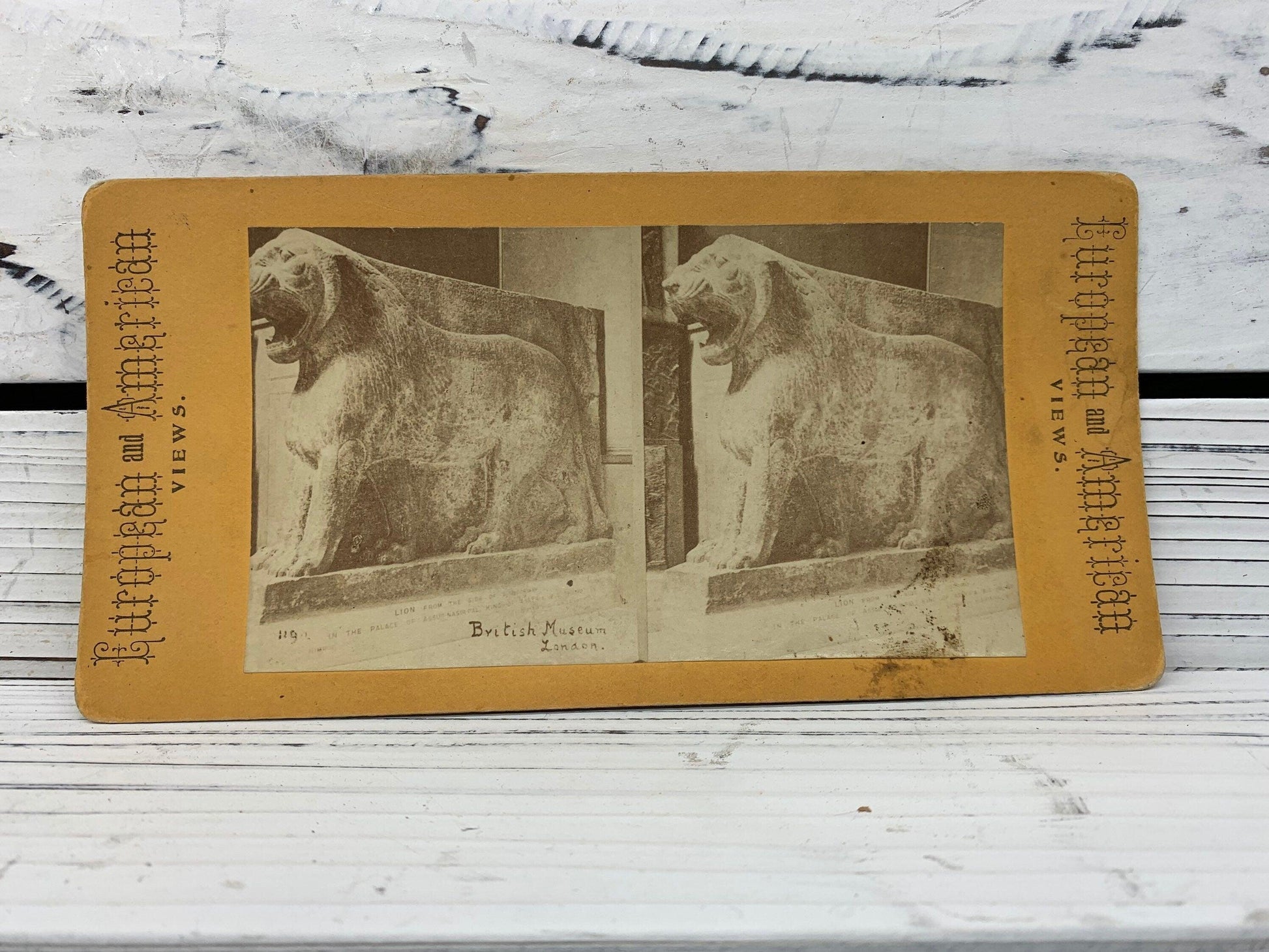 Antique Stereoscope Slides, Lot of 4 Various Stereoviewer Cards, Vintage Ephemera, Scrapbooking Cards -Located at Funkyhouse Vintage Antique Store, Weiser Idaho