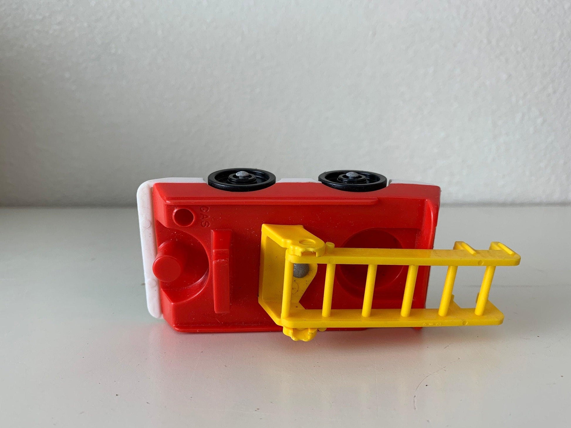 Fisher Price Fire Truck, Vintage Little People Toy Vehicle With Movable Ladder -Located at Funkyhouse Vintage Antique Store, Weiser Idaho