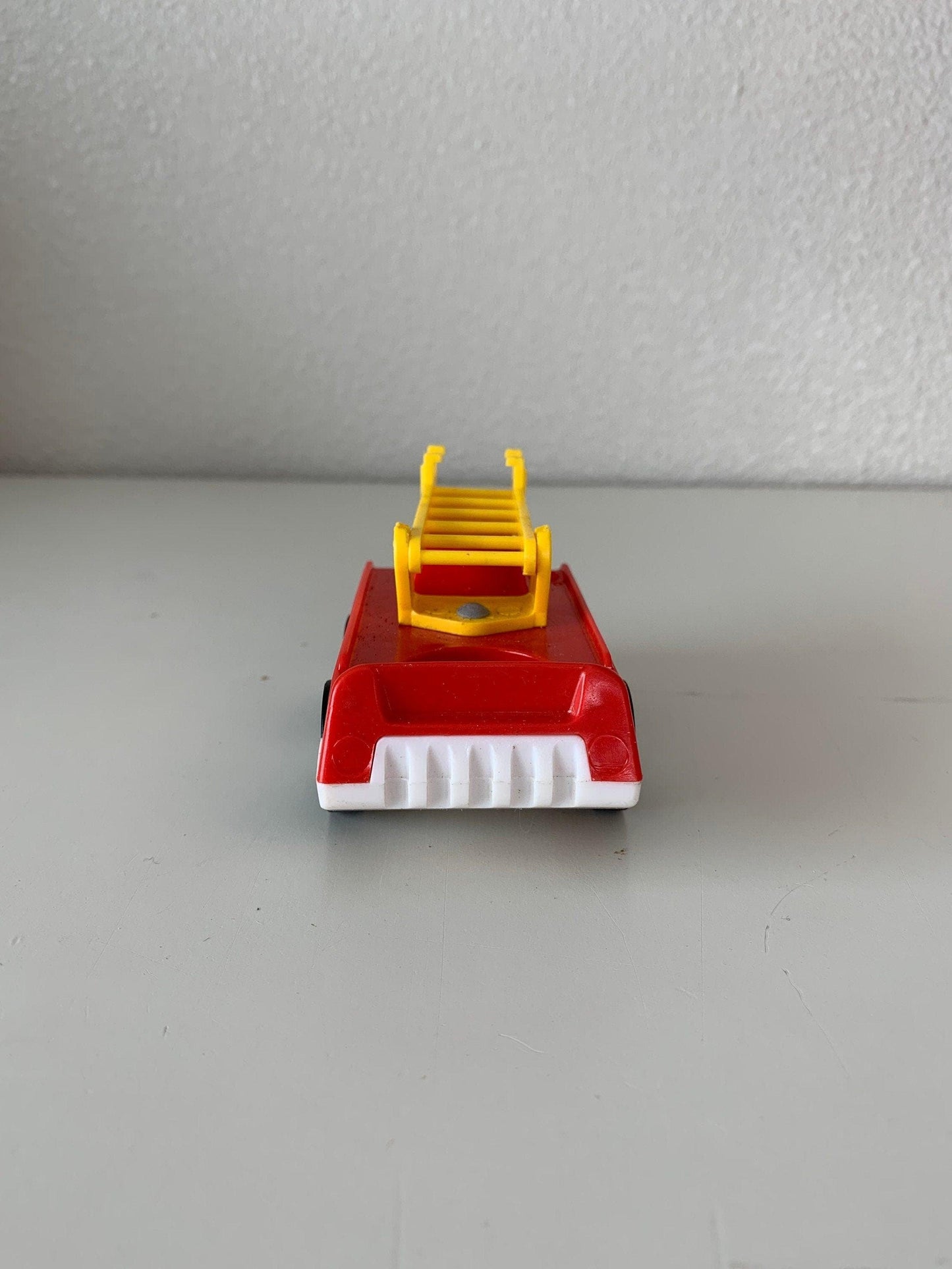 Fisher Price Fire Truck, Vintage Little People Toy Vehicle With Movable Ladder -Located at Funkyhouse Vintage Antique Store, Weiser Idaho