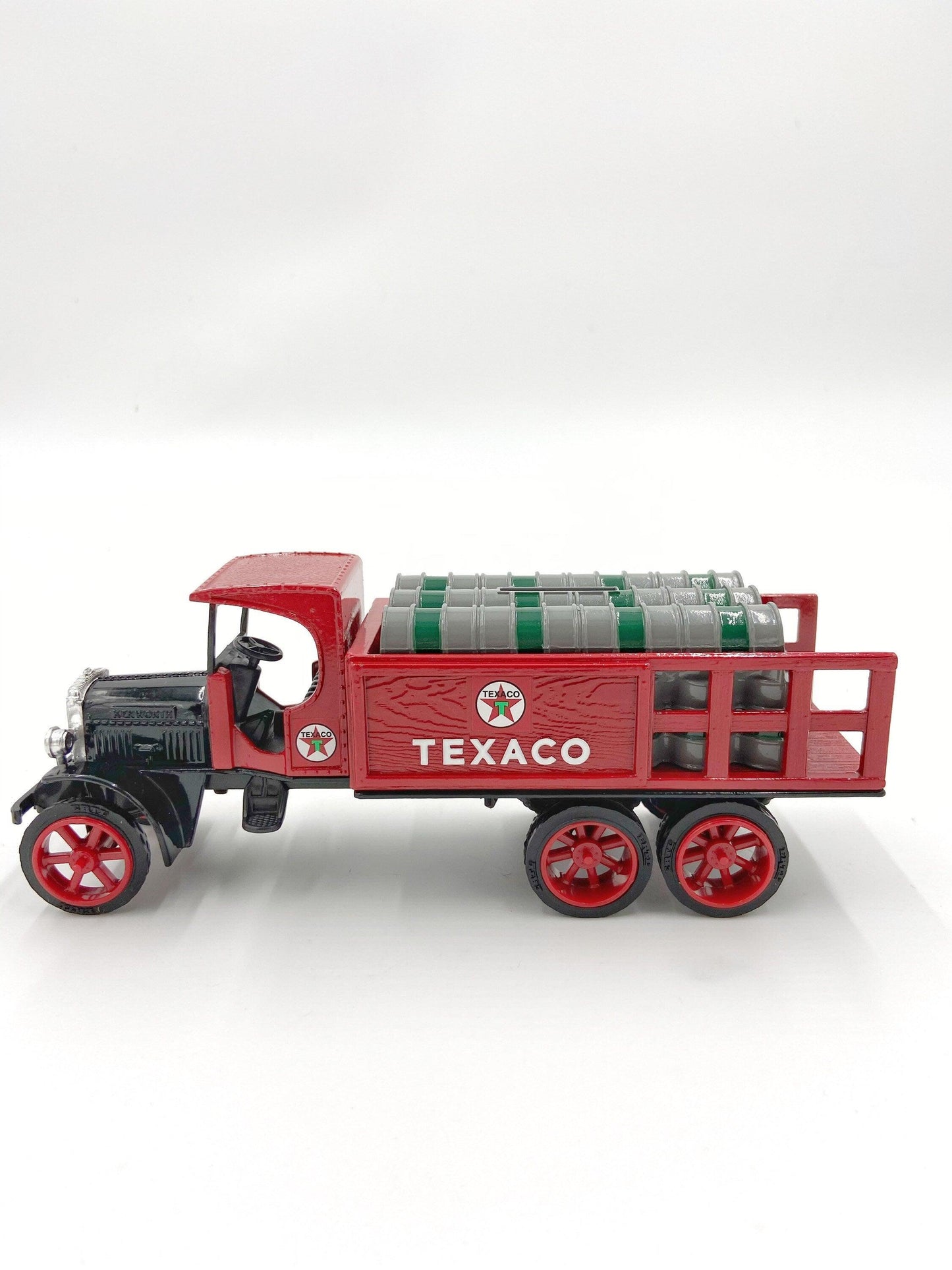Texaco 1925 Kenworth Stake Truck Coin Bank, Limited Edition Collectible, Gas And Oil Memorabilia, Classic Car -Located at Funkyhouse Vintage Antique Store, Weiser Idaho