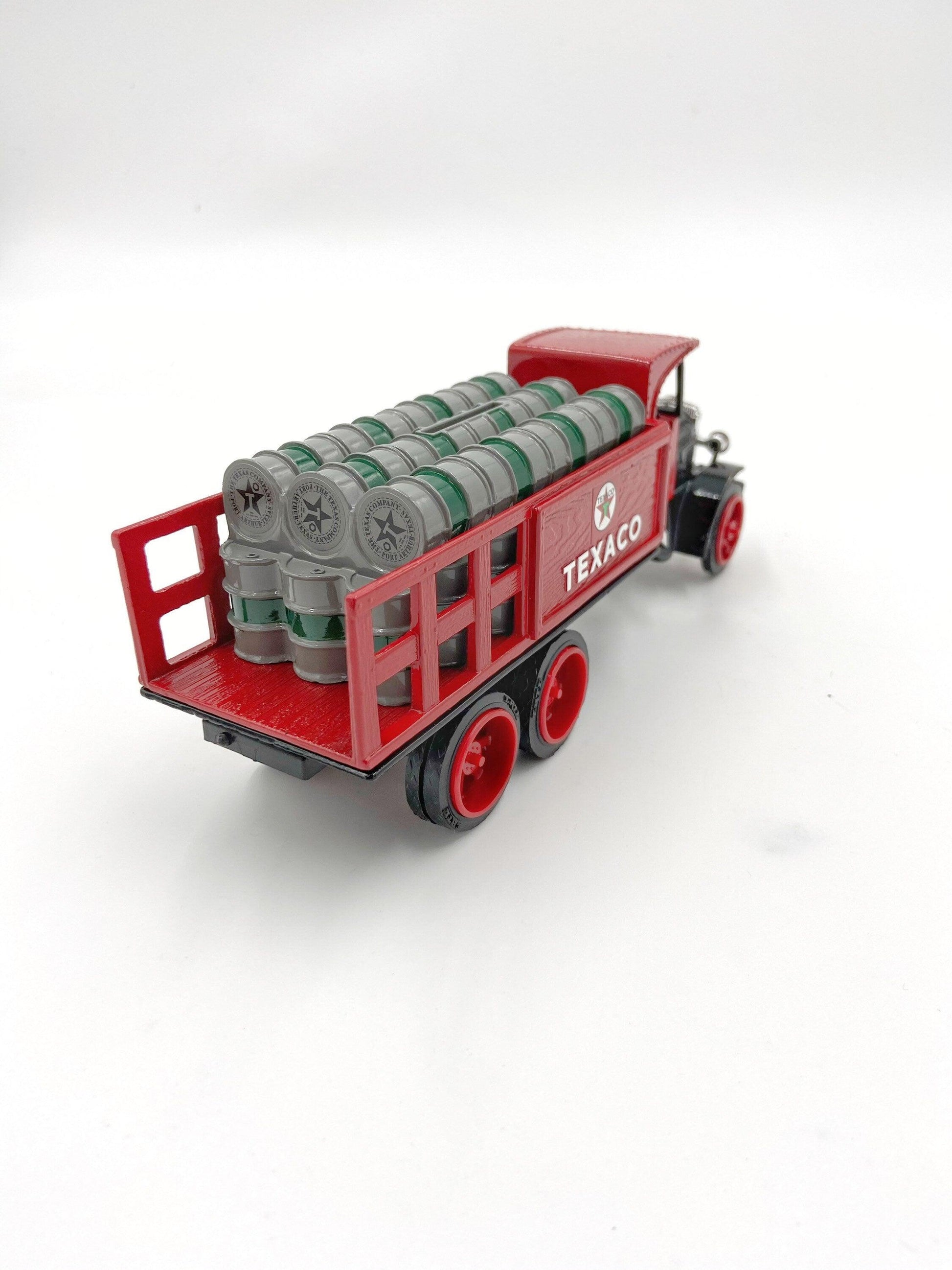 Texaco 1925 Kenworth Stake Truck Coin Bank, Limited Edition Collectible, Gas And Oil Memorabilia, Classic Car -Located at Funkyhouse Vintage Antique Store, Weiser Idaho